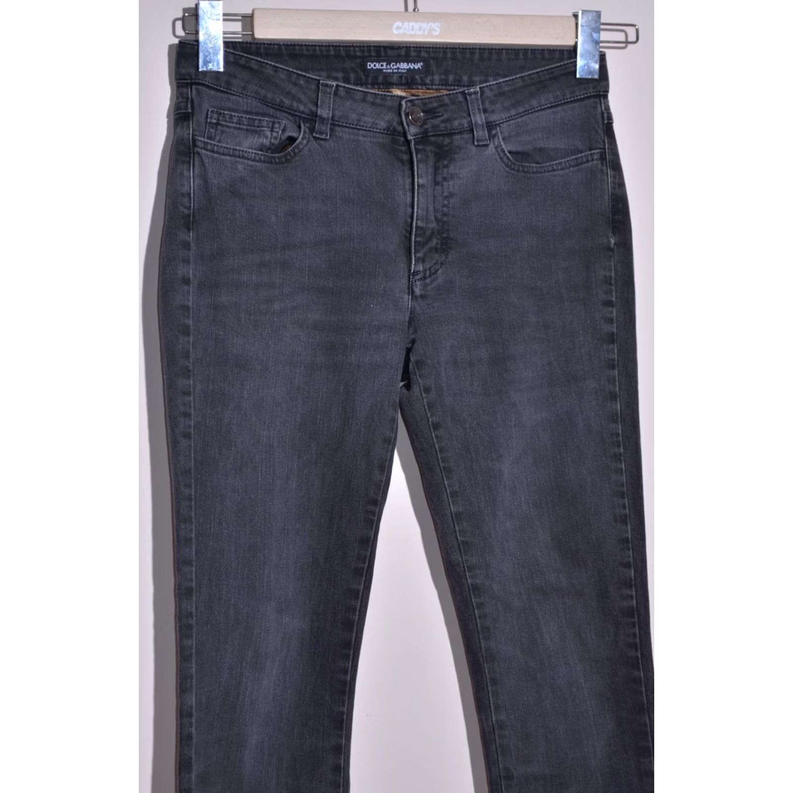 Dolce & Gabbana Dolce & Gabbana Jeans Audrey Grey Skinny Ankle Zip Size 40 Womens Slim Regular 29.5in 75cm 37.8in Grey Size 27" / US 4 / IT 40 - 3 Thumbnail