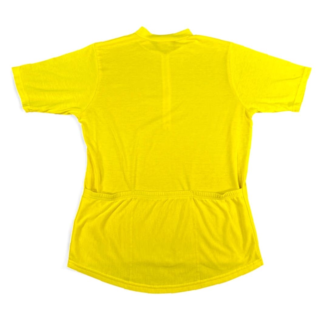 Vintage Vintage Nashbar Cycling Jersey Yellow Blank USA Made 90s Adult LARGE Short Sleeve Zip Pocket T-Shirt Men Men’s Jerseys Size US L / EU 52-54 / 3 - 3 Thumbnail