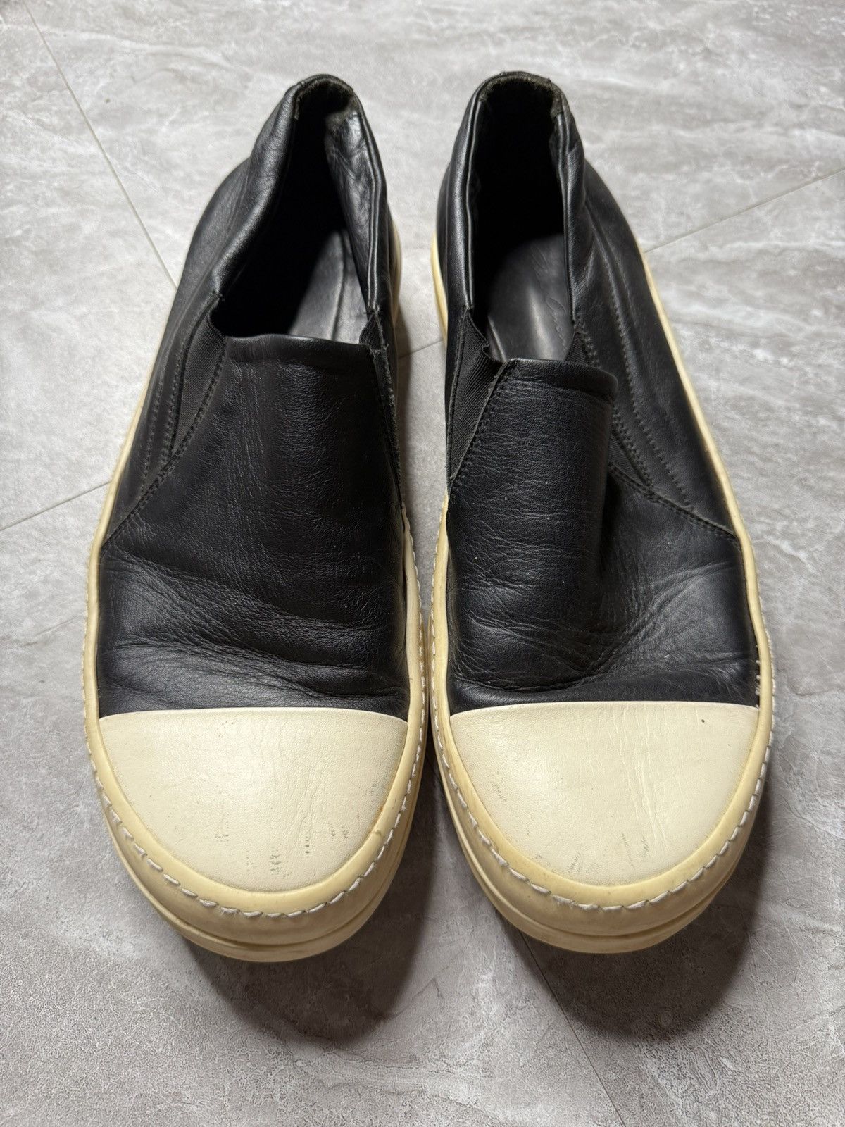 Rick Owens Rick Owens Low Top Boat Shoes “Mainline” Size US 9 / EU 42 - 1 Thumbnail
