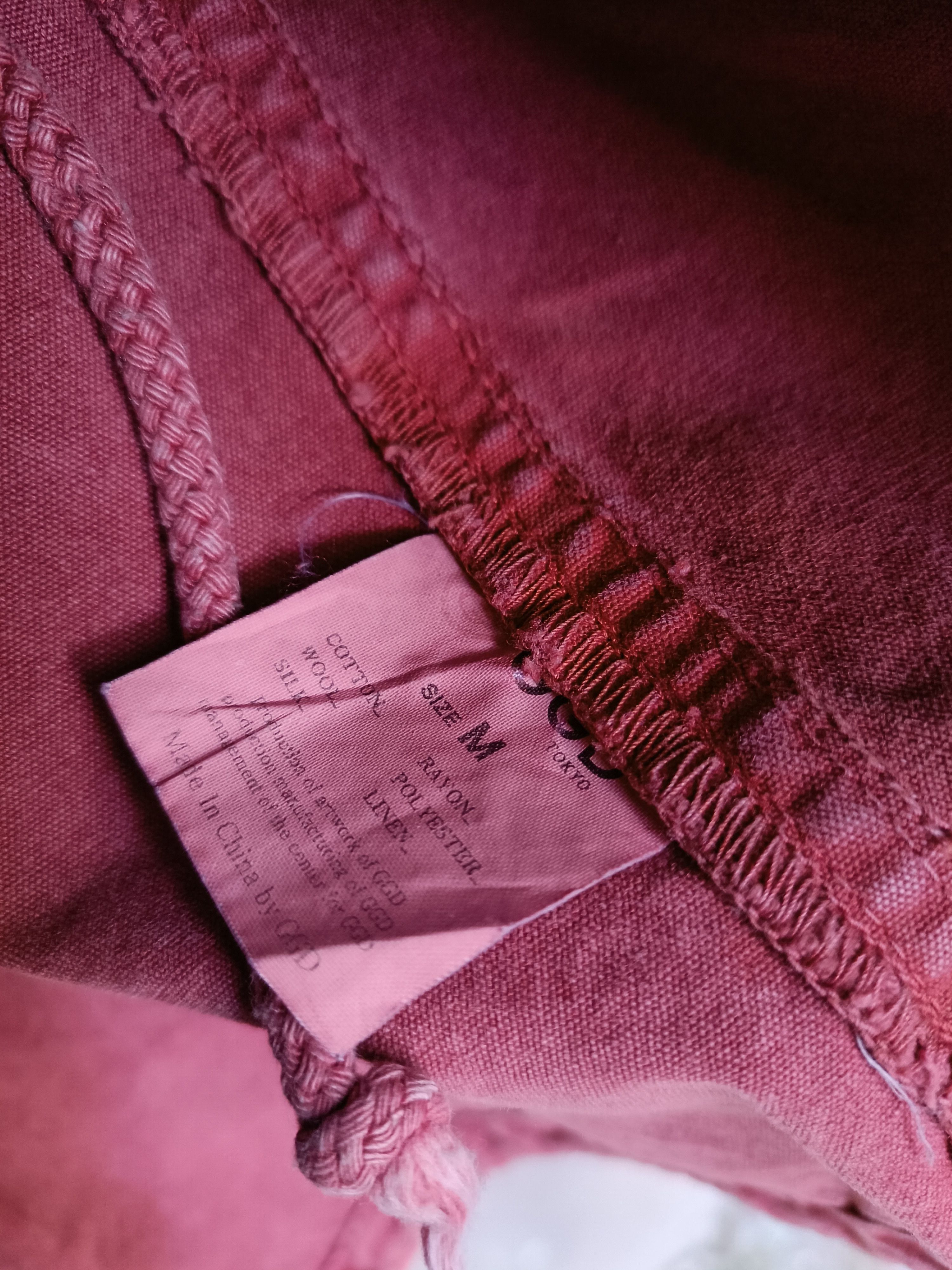 Japanese Brand × Vintage GGD TOKYO WASHED RED PARKA JACKET Size US M / EU 48-50 / 2 - 5 Thumbnail