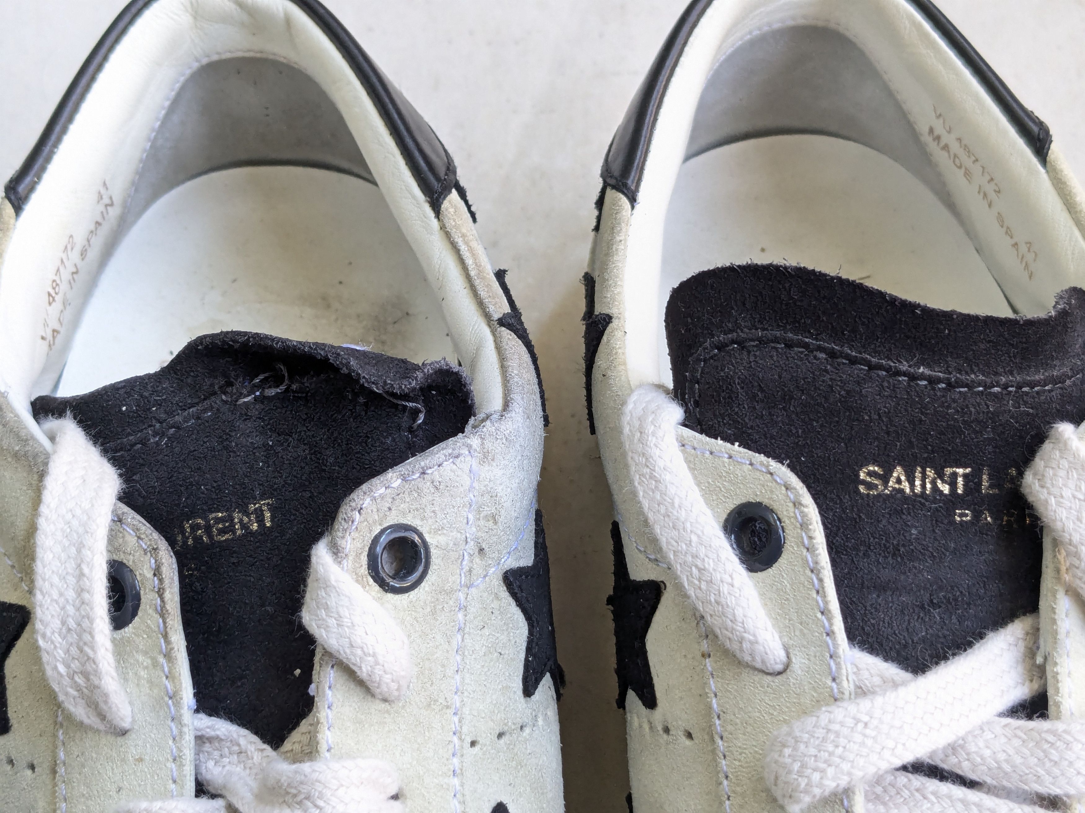 Saint Laurent Paris Saint Laurent Paris Stars 8 41 Low Rops Canvas Size US 8 / EU 41 - 7 Thumbnail