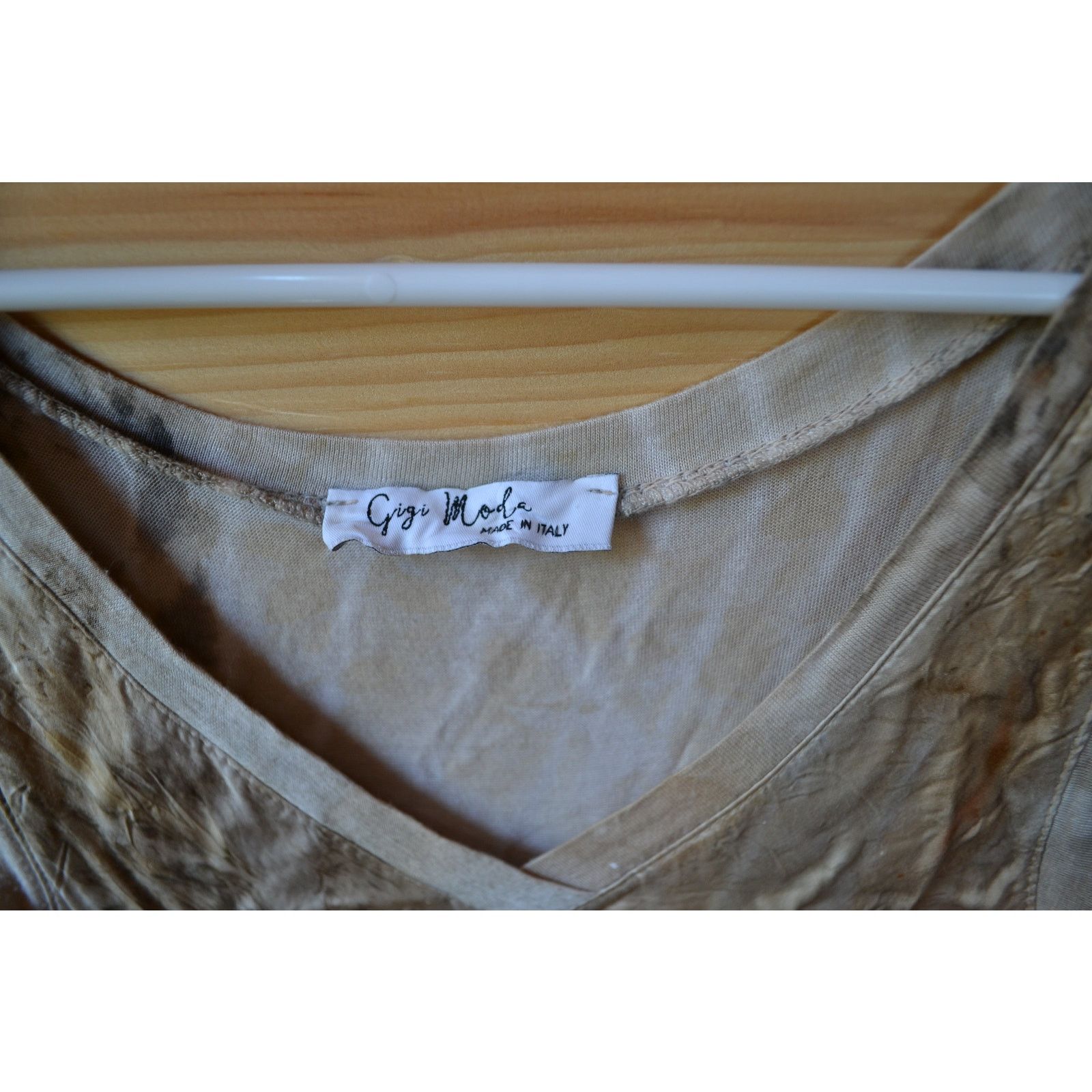 Other Gigi Moda Artsy Hand Dyed Distressed Stained Tank Top Size M Size M / US 6-8 / IT 42-44 - 2 Thumbnail