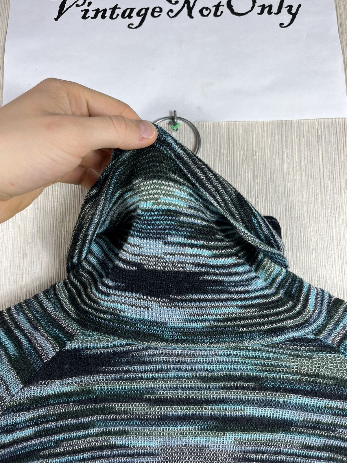 Missoni Missoni wool colorful thin sweater turtleneck patterned Size M / US 6-8 / IT 42-44 - 7 Thumbnail