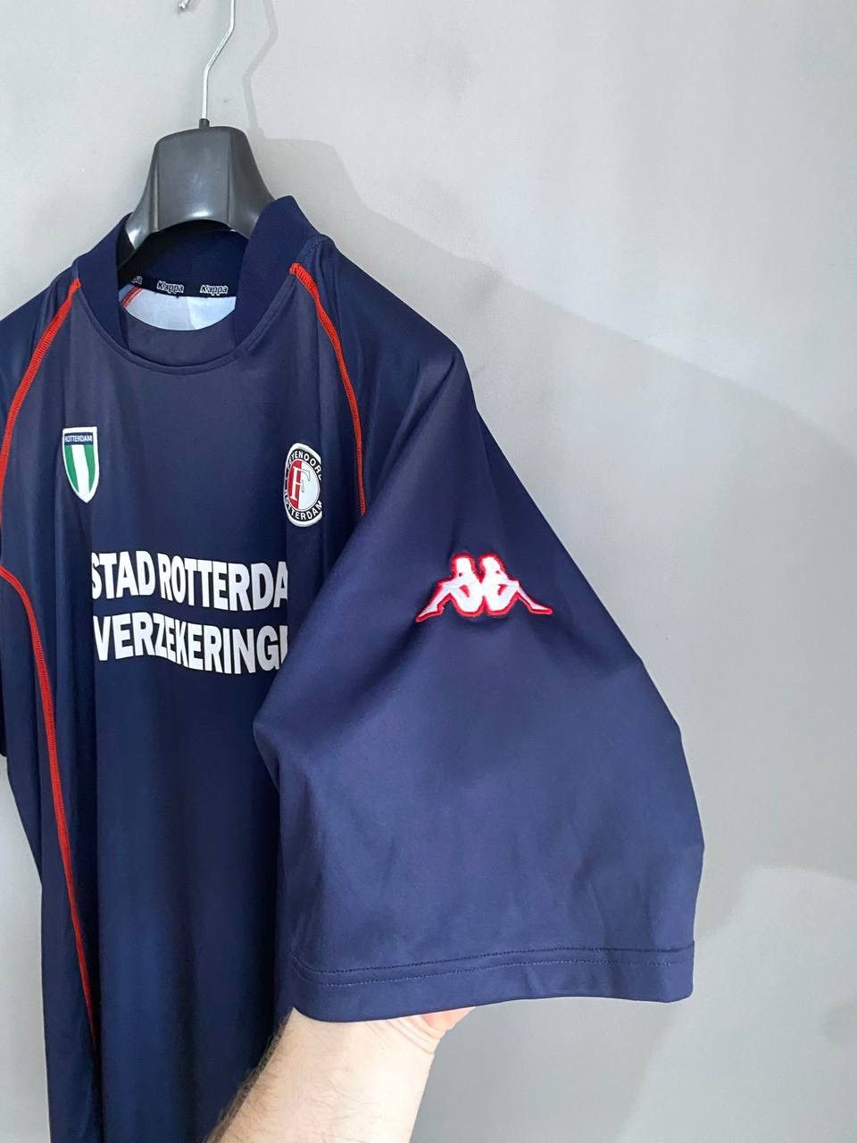 Kappa Feyenoord Rotterdam 2002/03 Third Away Soccer Jersey, Sz XXL Size US XXL / EU 58 / 5 - 9 Thumbnail