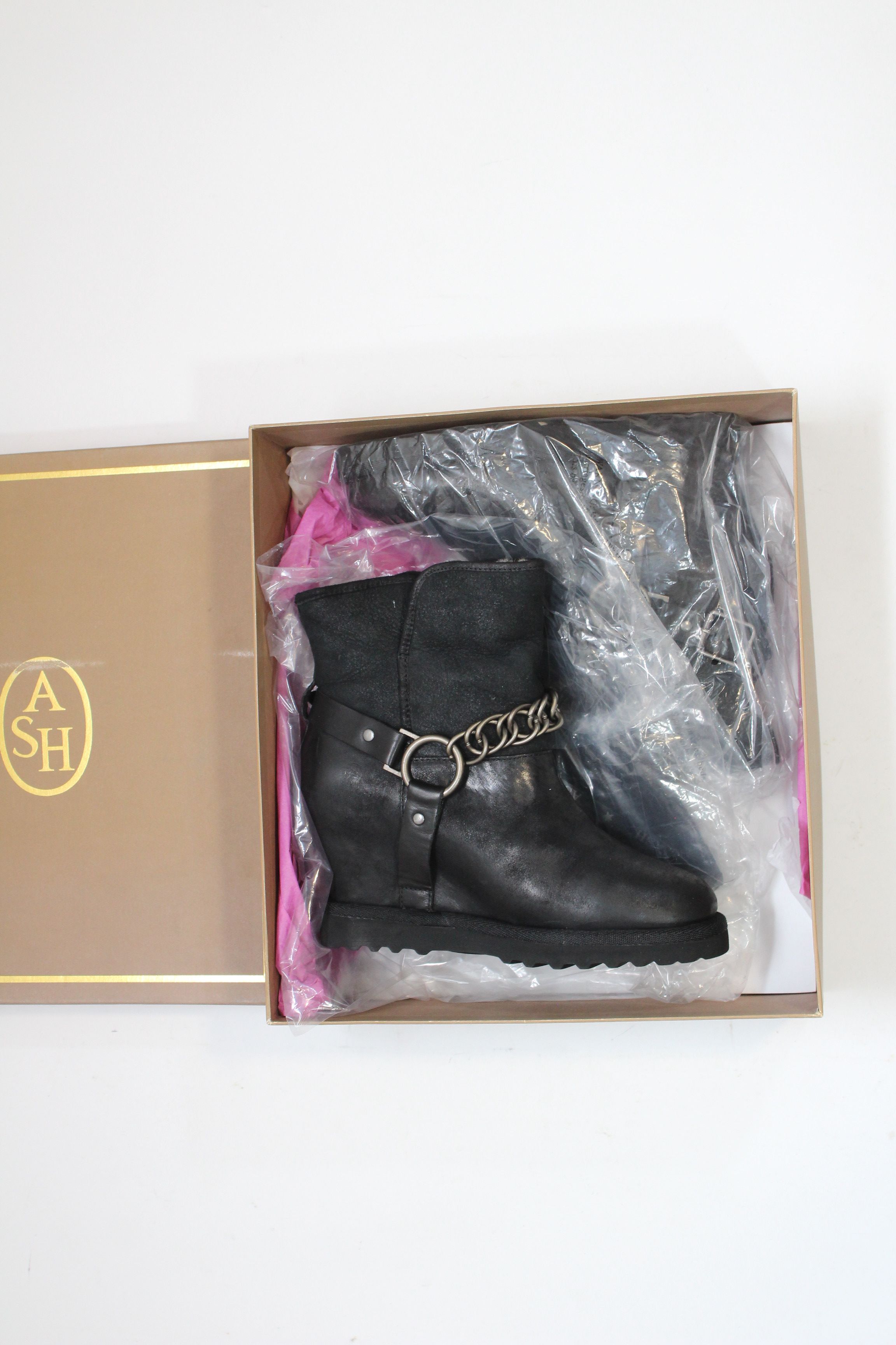 image of Ash Yello Boots Womens Size 39 Authentic Hype in Black