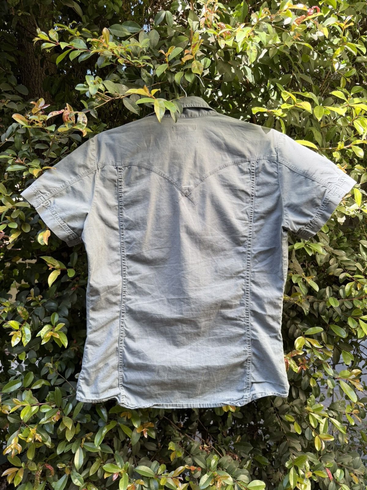 Diesel Vintage Diesel Shot Sleeve Hiking Short Sleeve Button Up Size US M / EU 48-50 / 2 - 2 Thumbnail
