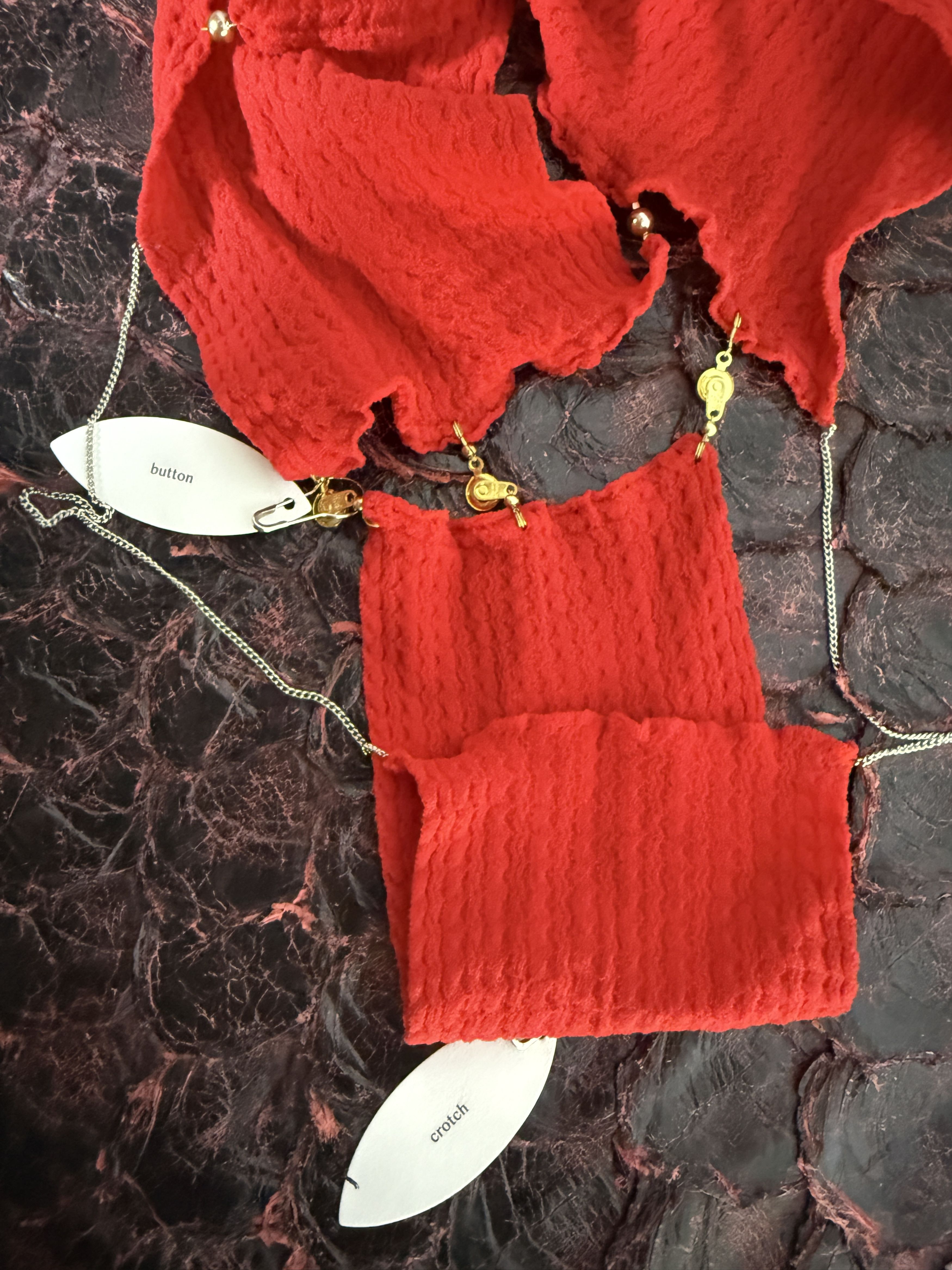 RUIbuilt $640 RUI Size 2 Ruby Red Halter Bodysuit Size M / US 6-8 / IT 42-44 - 9 Thumbnail