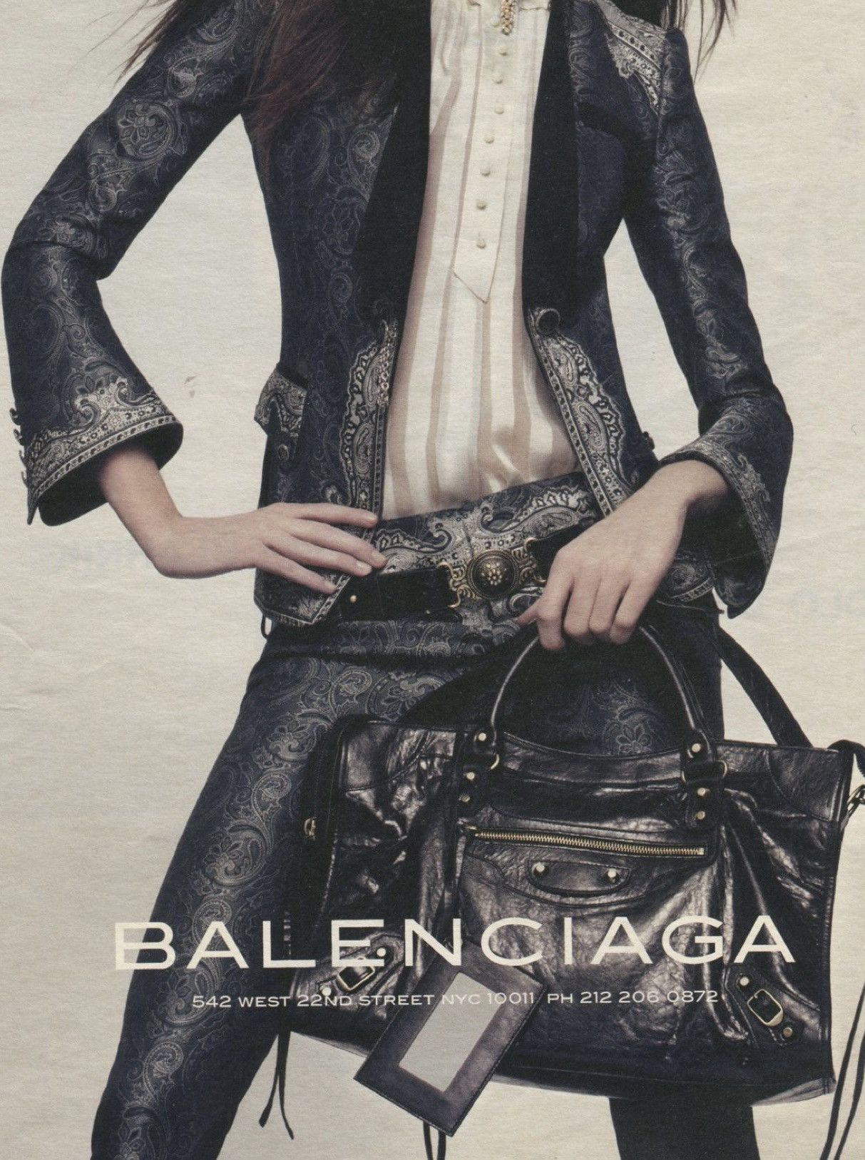 Balenciaga Balenciaga - Ghesquière - SS/00 - Black - Moto Cross - City Size ONE SIZE - 2 Thumbnail