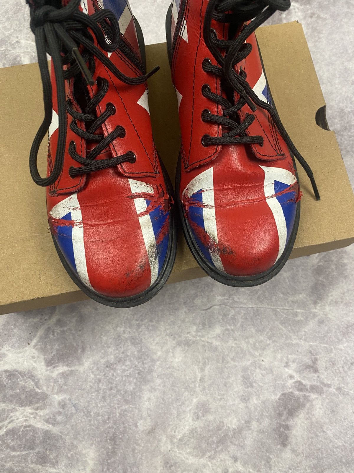 Dr. Martens Dr.Martens British Flag Rare Boots Y2K Size US 6 / IT 36 - 18 Thumbnail