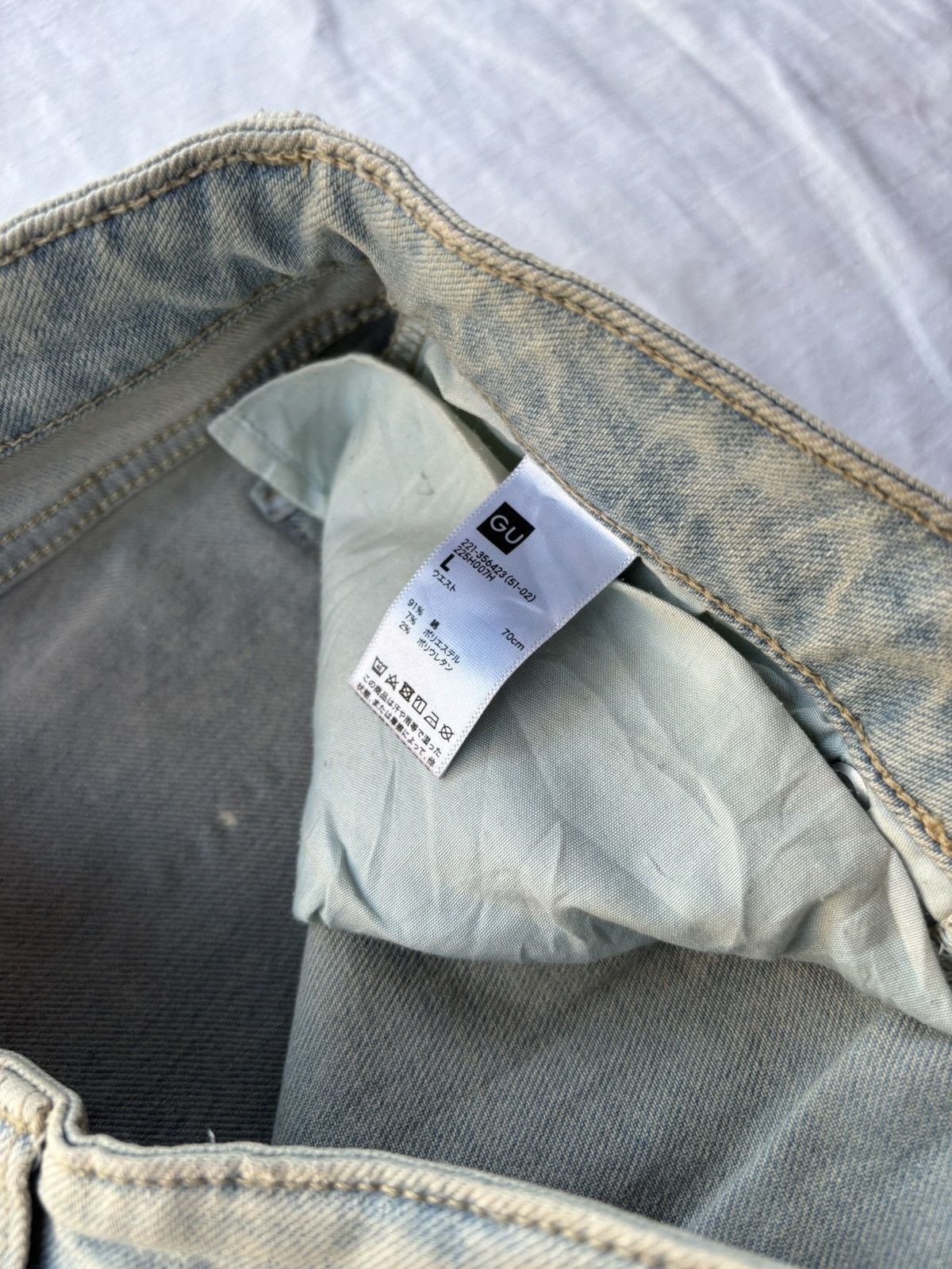 If Six Was Nine Vintage GU Super Flared Jeans Lgb IfSixWasNine Style Size US 30 / EU 46 - 11 Thumbnail