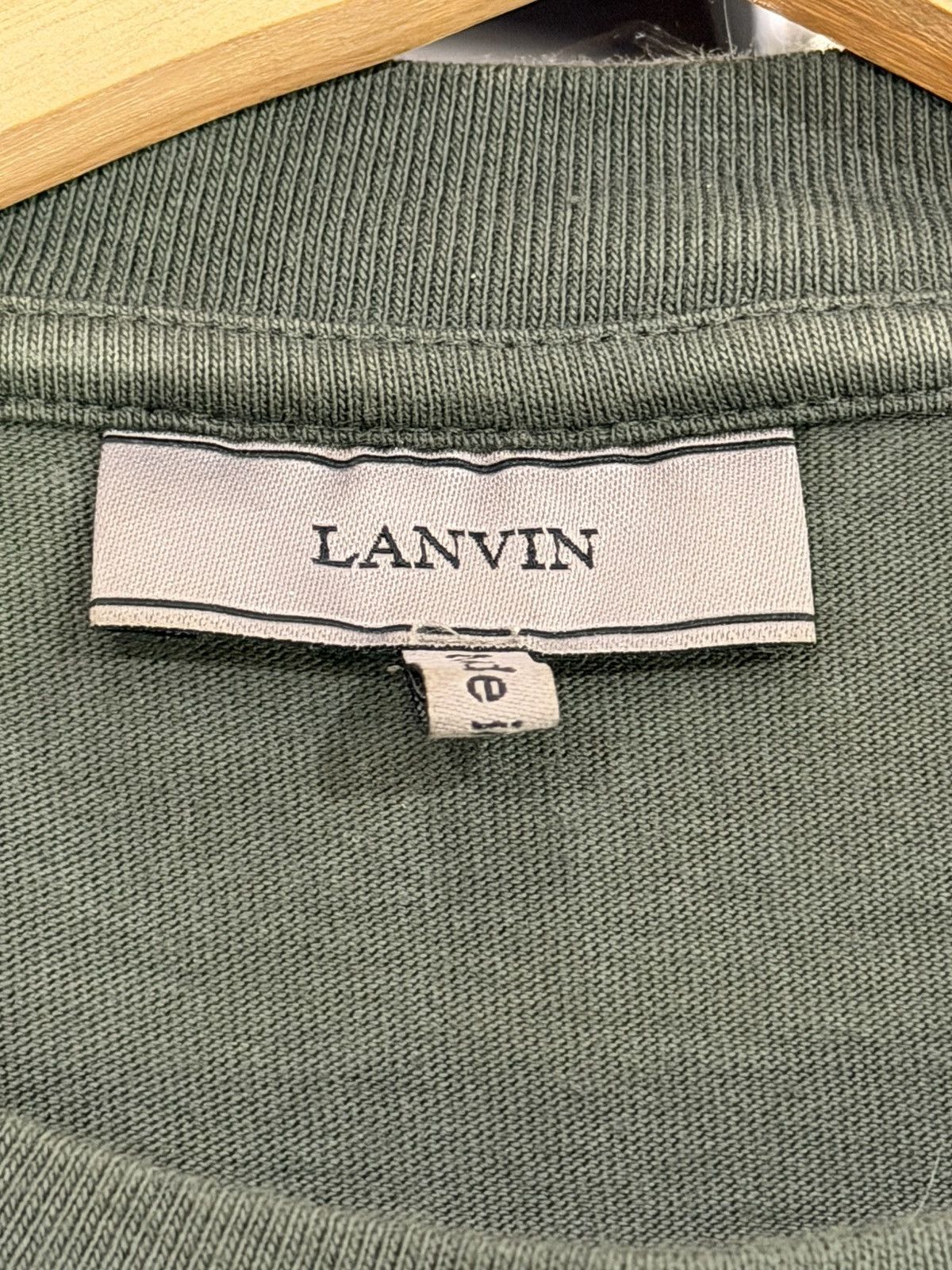 Lanvin Lanvin Double Layered Tee - Green Size US XXL / EU 58 / 5 - 4 Thumbnail