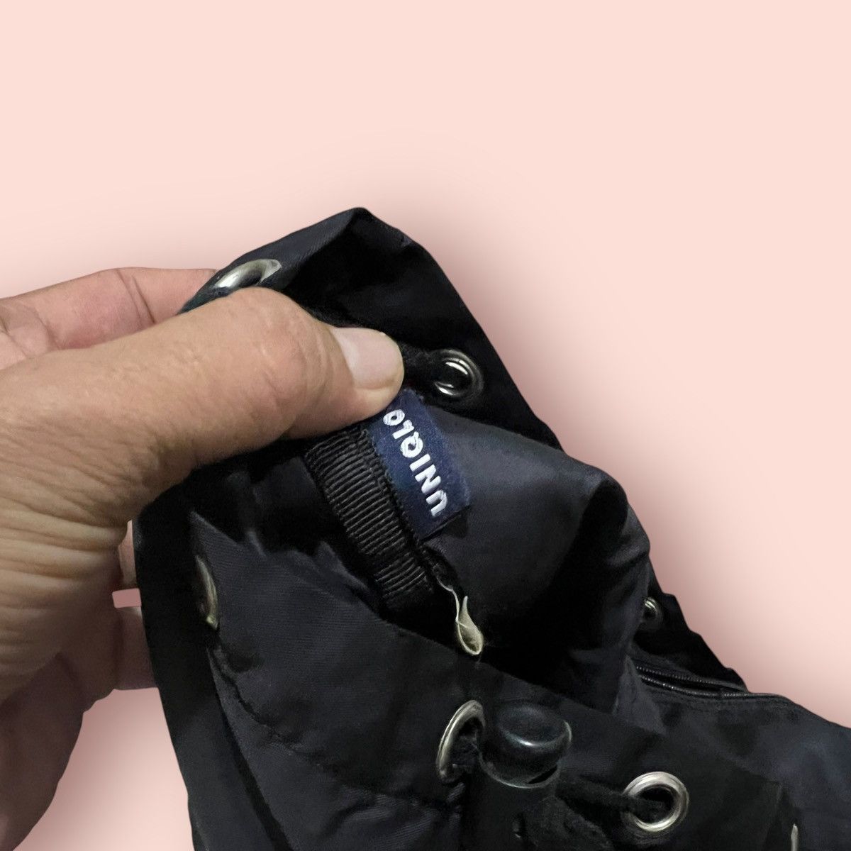 Japanese Brand × Jun Takahashi × Uniqlo VINTAGE UNIQLO JUN TAKAHASHI NYLON TANKER DAYPACK RUCKSACK Size ONE SIZE - 11 Thumbnail