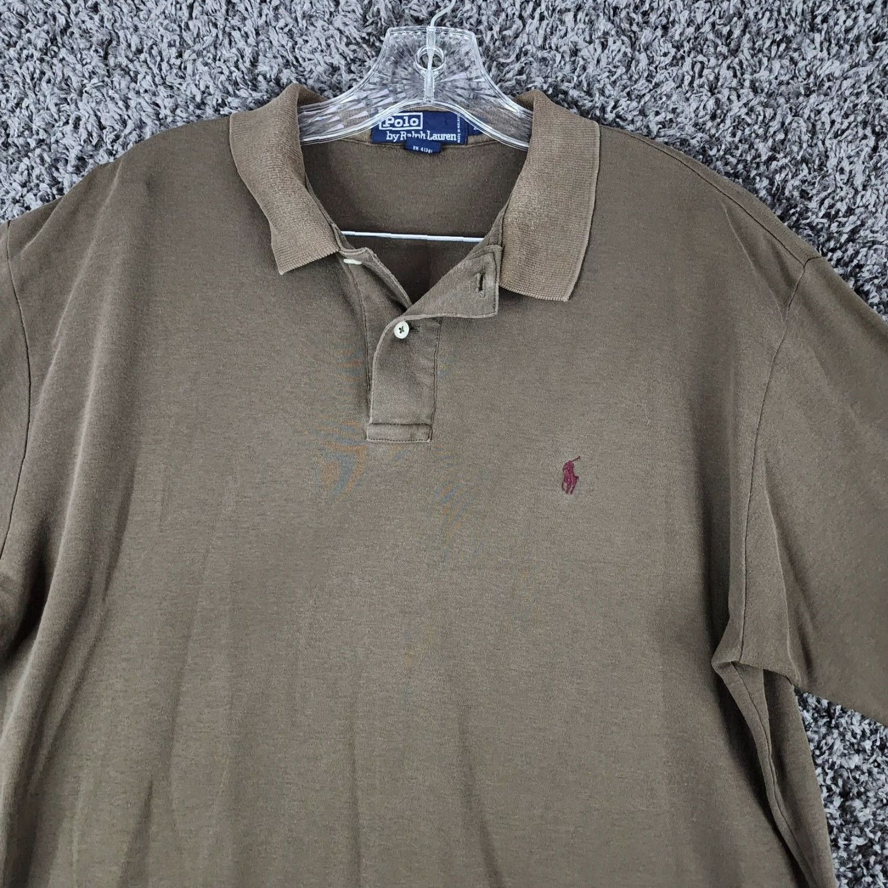 Polo Ralph Lauren Polo Ralph Lauren Polo Mens Green Short Sleeve 100% Cotton Size Large Size US L / EU 52-54 / 3 - 4 Thumbnail