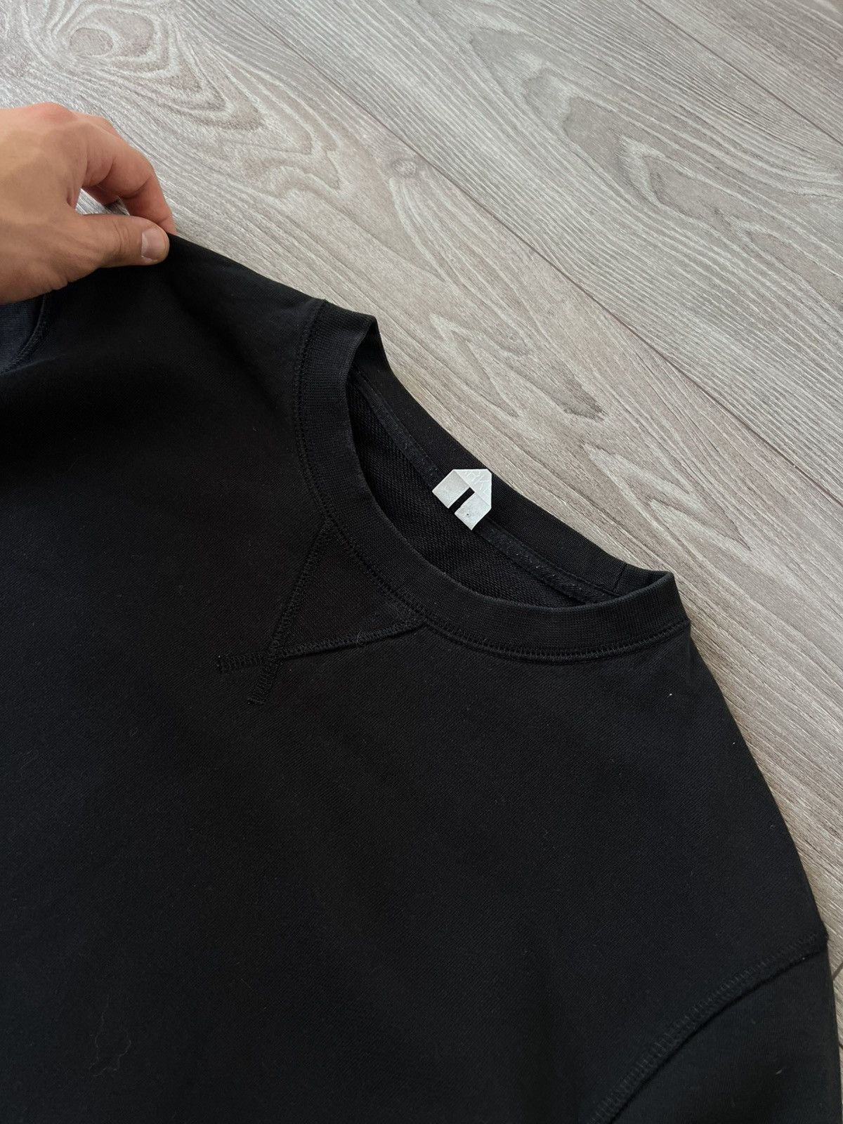 Designer ‼️Arket Limited Balck Heavy Cotton Oldmoney Y2k Sweatshirt ‼️ Size US M / EU 48-50 / 2 - 13 Thumbnail