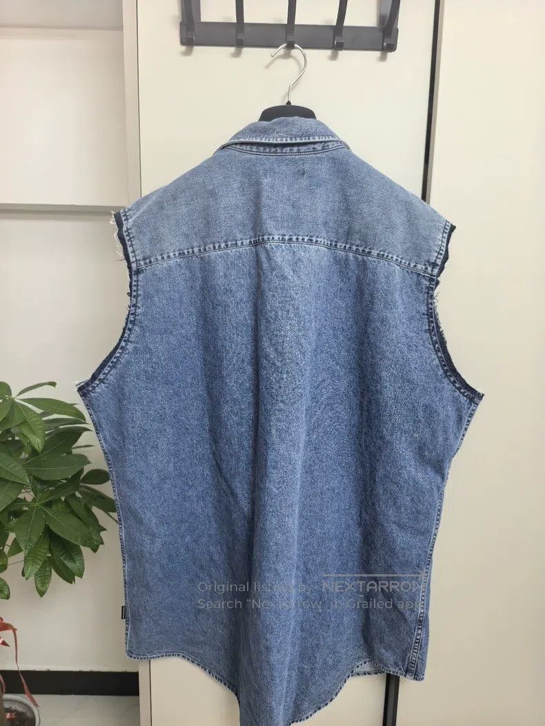 Balenciaga Balenciaga Washed Distressed Vest Size XS / US 0-2 / IT 36-38 - 2 Thumbnail