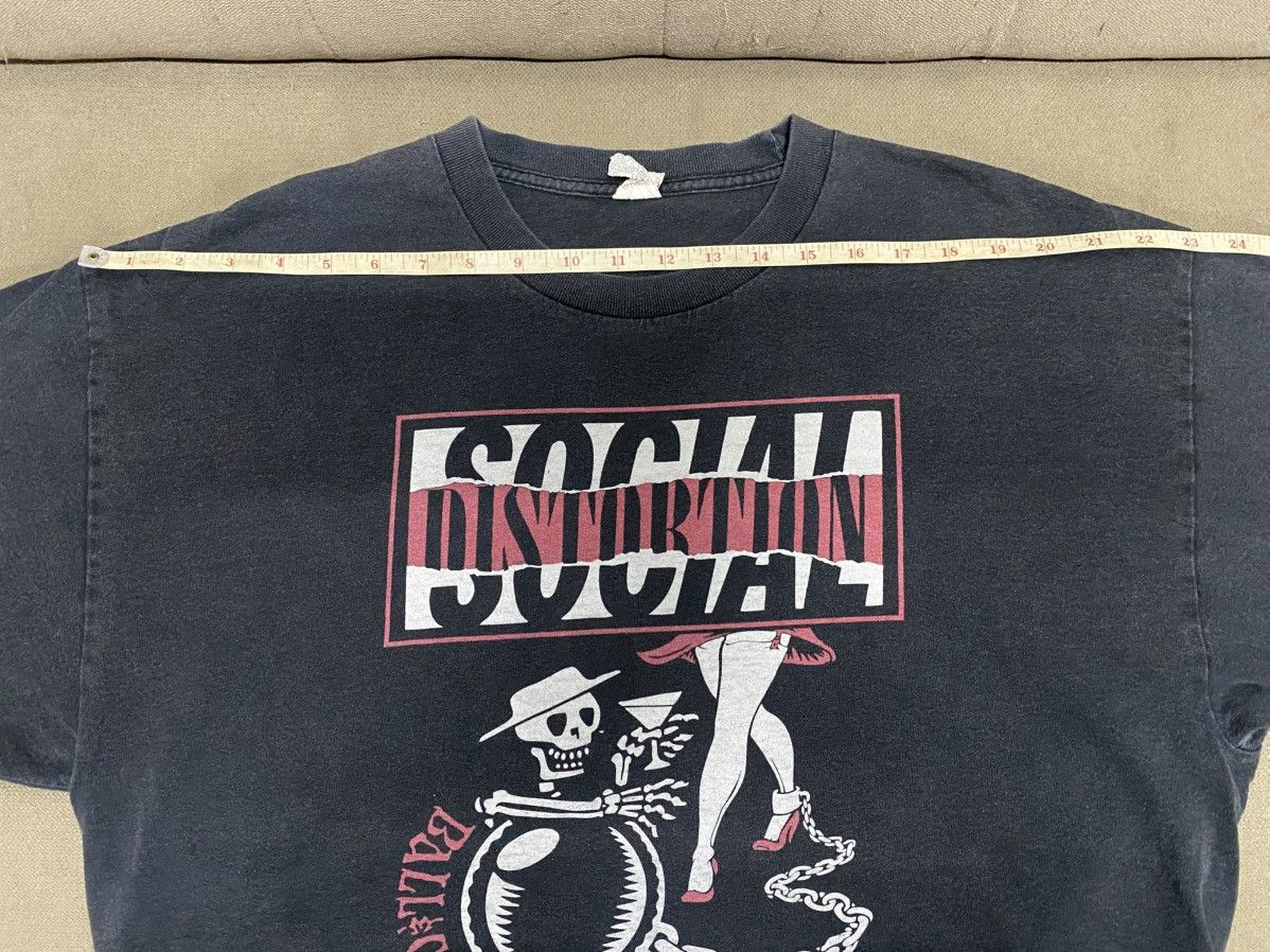 Band Tees VINTAGE SOCIAL DISTORTION BALL & CHAIN TOUR Size US XL / EU 56 / 4 - 4 Thumbnail