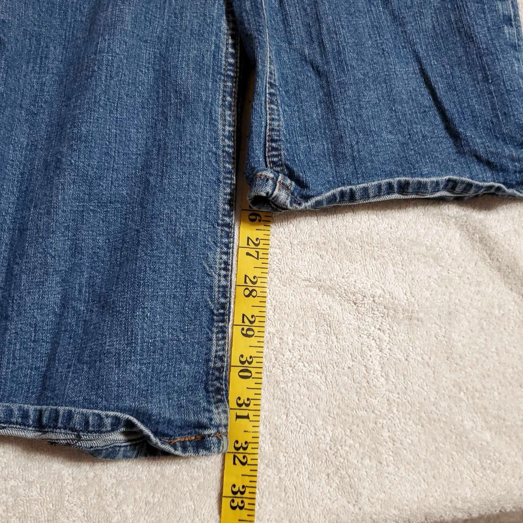 Levi's VINTAGE Levi's Jeans Bootcut 31 32 Mens Distressed Grunge Skater Blue 90s Mens Boots? Size US 31 - 7 Thumbnail