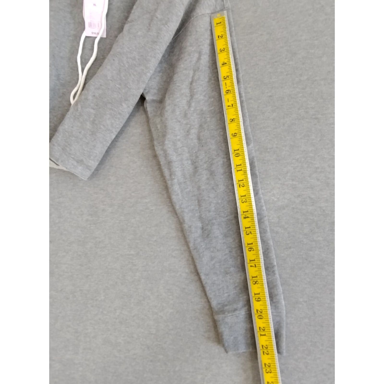 Vintage Wild Fable Crop Hoodie Women's Heather Grey XL Size XL / US 12-14 / IT 48-50 - 6 Thumbnail