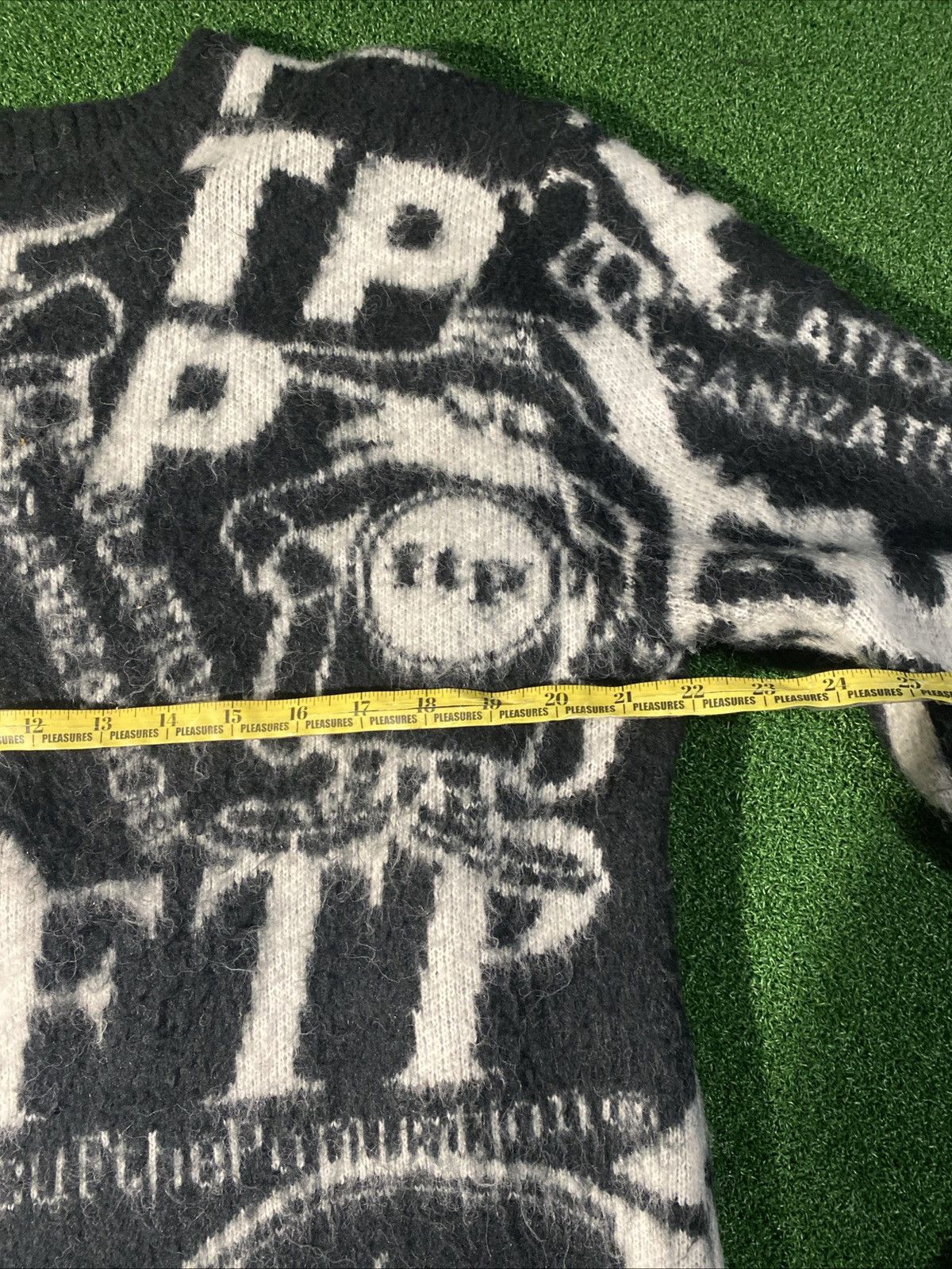 Fuck The Population FTP Archive Mohair Sweater size Medium Size US M / EU 48-50 / 2 - 2 Thumbnail