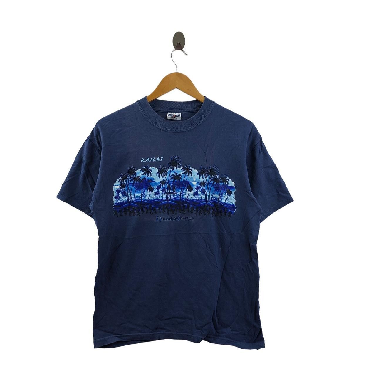 Vintage 90’ HAWAIIAN ISLAND KAUAI Coconut Beach Tee Shirt