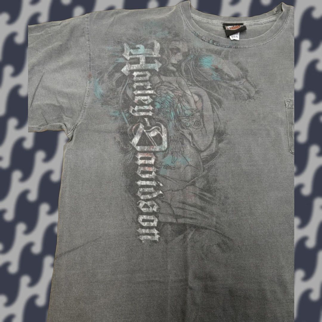 Harley Davidson Harley-Davidson Eagle Girl Graphic Print Men’s XL Gray T-Shirt User: Harley-Davidson Eagle Girl Graphic Print Men’s XL Gray T-Shirt
