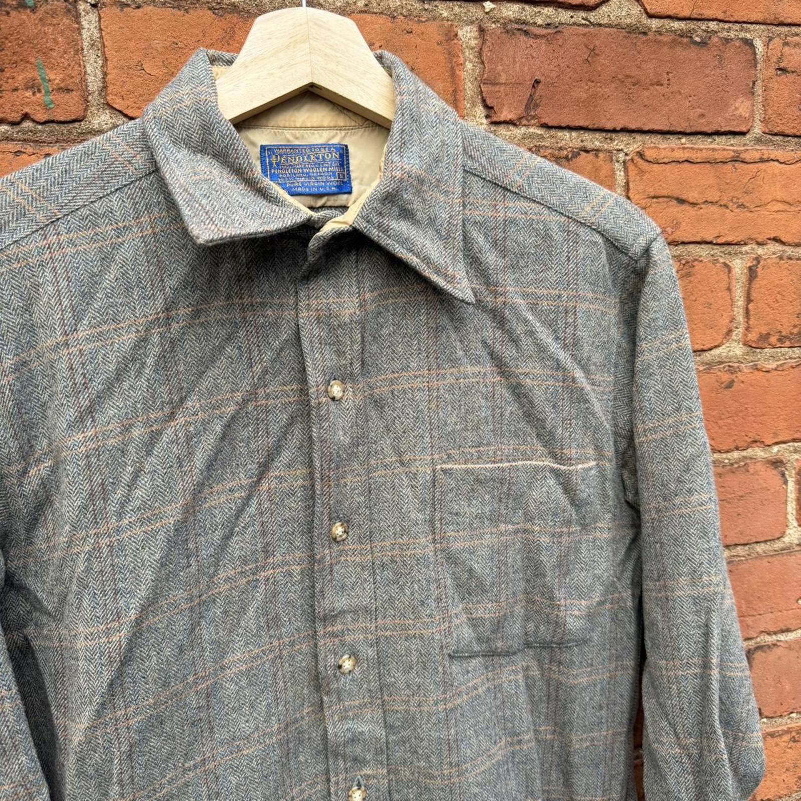 Pendleton Vintage Pendleton 100% virgin wool button up shirt 70s USA S Size US S / EU 44-46 / 1 - 4 Thumbnail