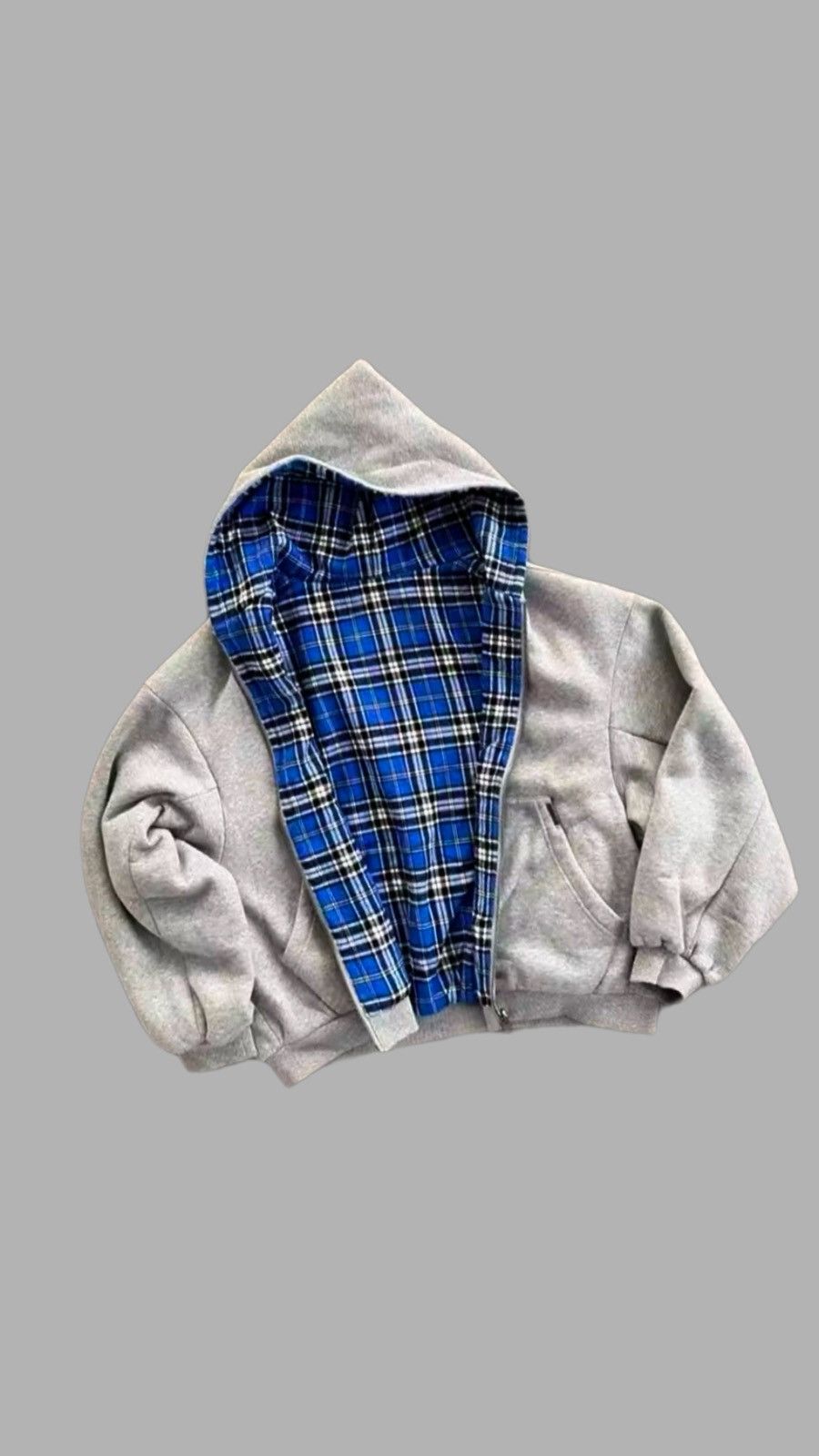 Other Grey and blue reversible zip-up Size US L / EU 52-54 / 3 - 1 Preview