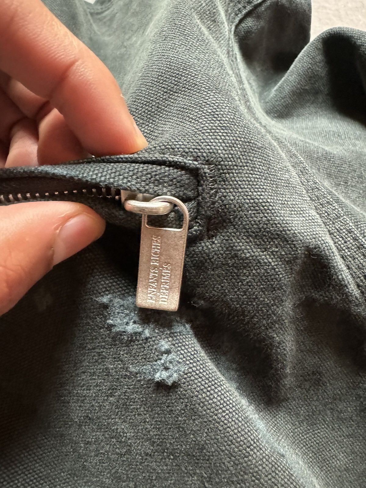 Enfants Riches Deprimes ENFANTS RICHES DÉPRIMÉS LOGO DISTRESSED WORK JACKET Size US M / EU 48-50 / 2 - 13 Thumbnail