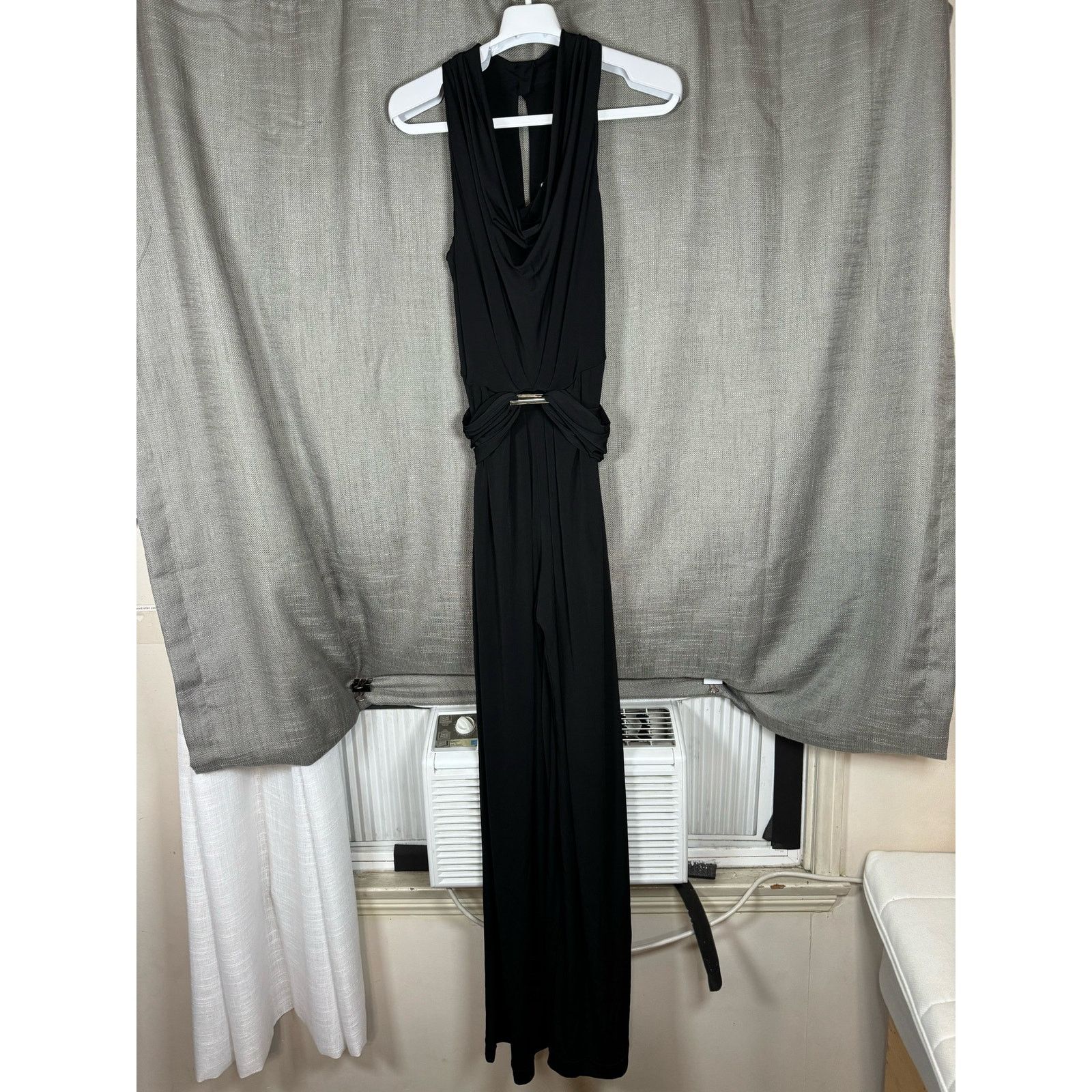 White House Black Market White House Black Market Black Sleeveless Jumpsuit Jumper Size 25" / US 0 / IT 36 - 1 Thumbnail
