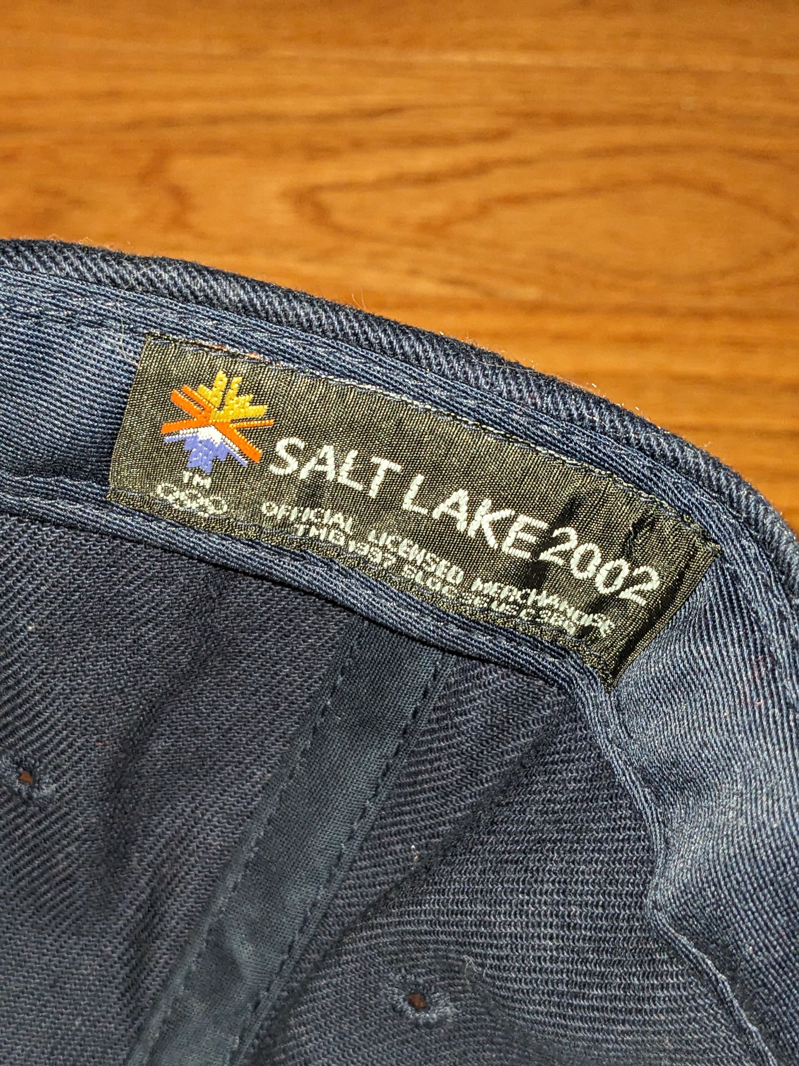 USA Olympics × Vintage Vintage Salt Lake 2002 Olympics New Blue Hat Size ONE SIZE - 10 Thumbnail