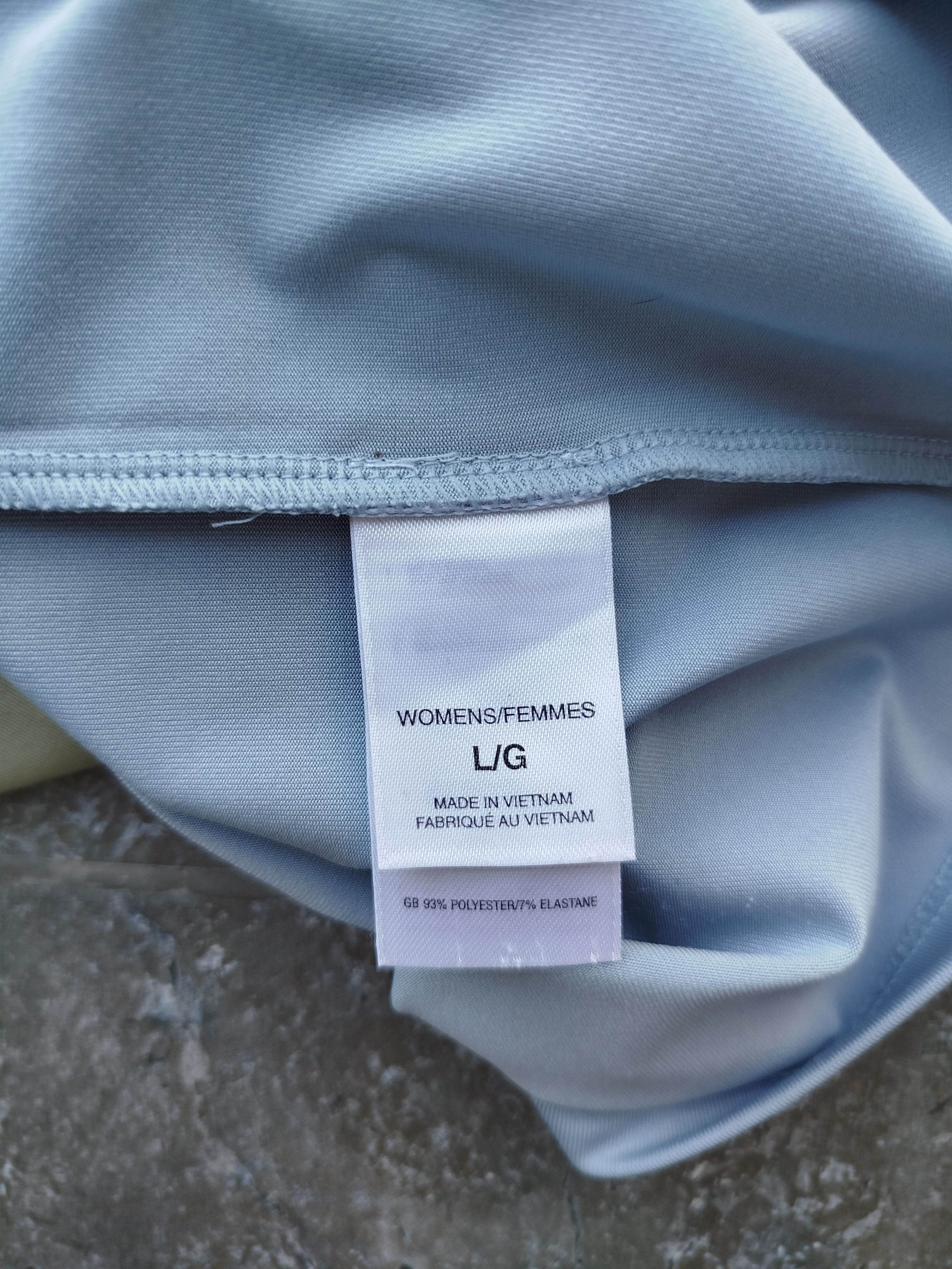 The North Face Womens Top Long Sleeve Blue Floral Lersey VaporWick Size L / US 10 / IT 46 - 15 Thumbnail