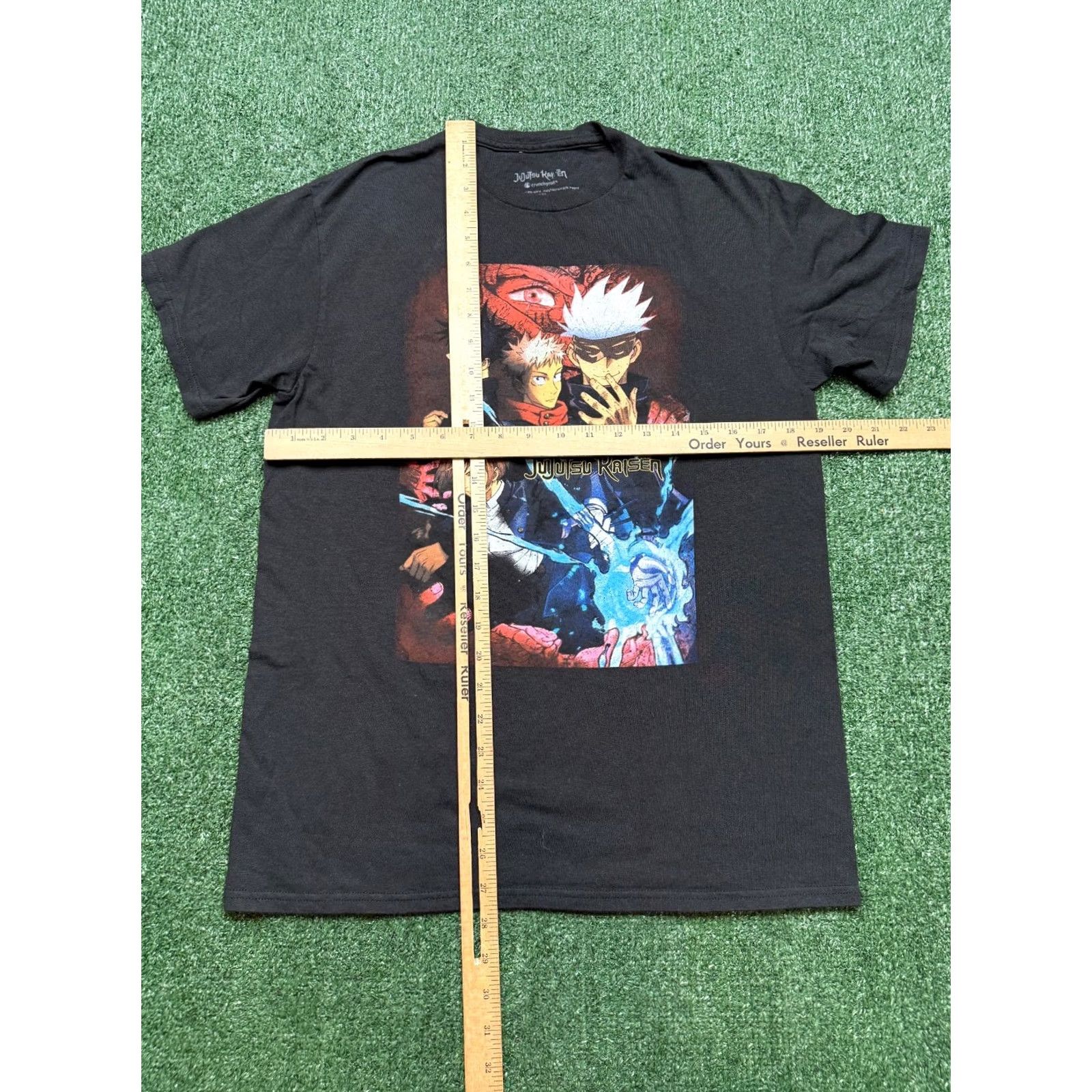Vintage Jujutsu Kaisen T Shirt Womens Slim Black Short Sleeve Anime Graphic Tee Size L Size L / US 10 / IT 46 - 4 Thumbnail
