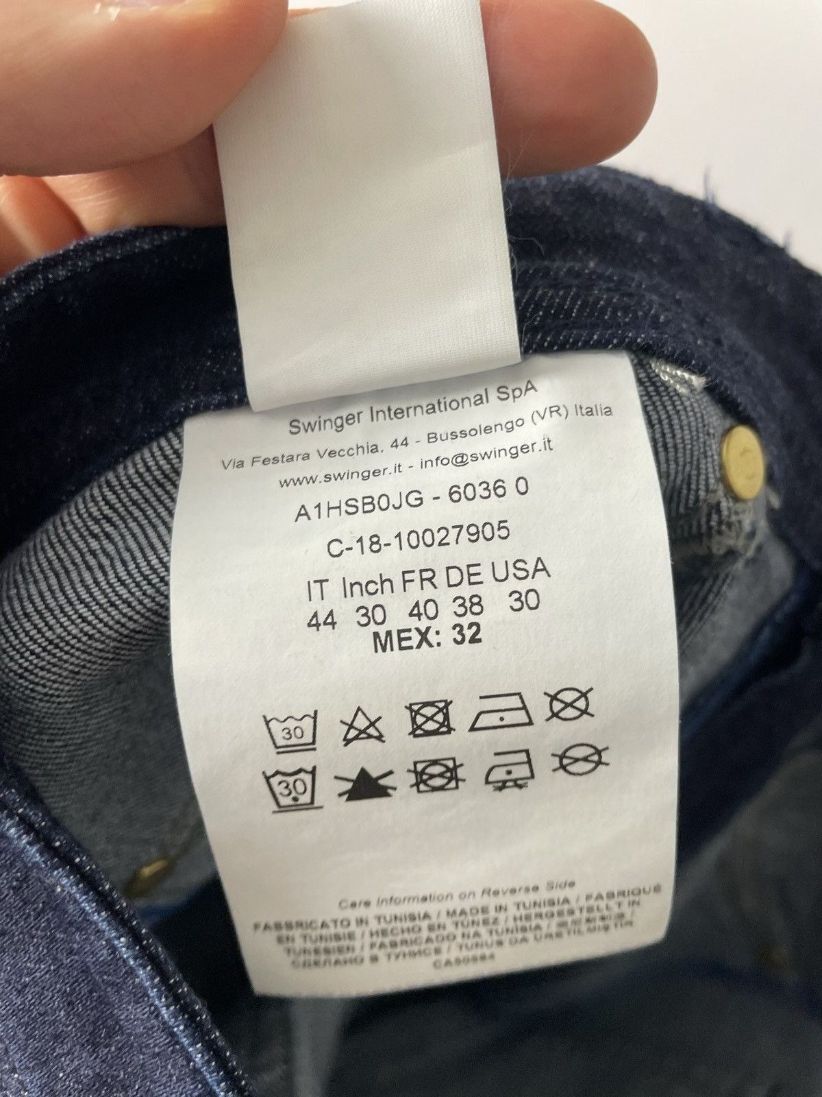 Versace Jeans Couture Versace Jeans Couture Vintage Y2K Era Denim Skinny Jeans Size 30" / US 8 / IT 44 - 6 Thumbnail