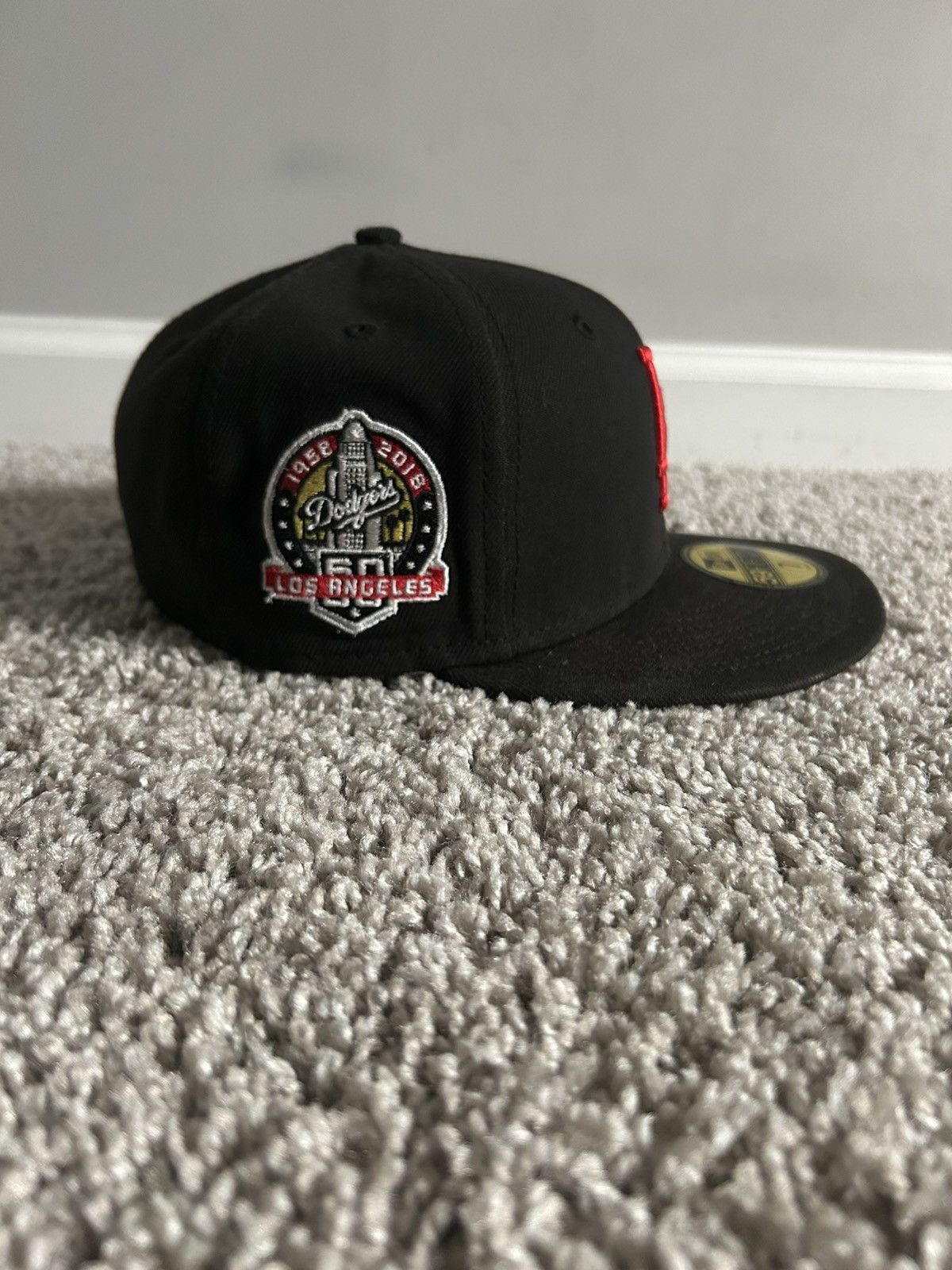 New Era New Era 60th Anniversary Dodgers Hat Size ONE SIZE - 3 Thumbnail