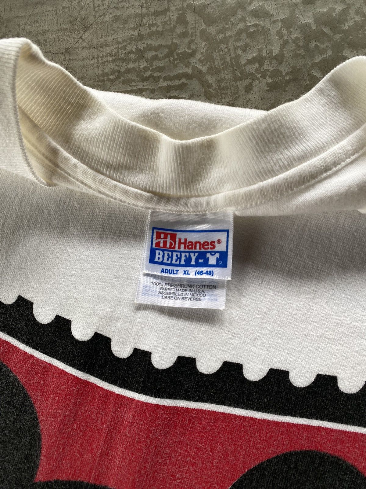 Mickey Mouse × Vintage Vintage Hanes Mickey Mao 1990s Size US XL / EU 56 / 4 - 3 Thumbnail