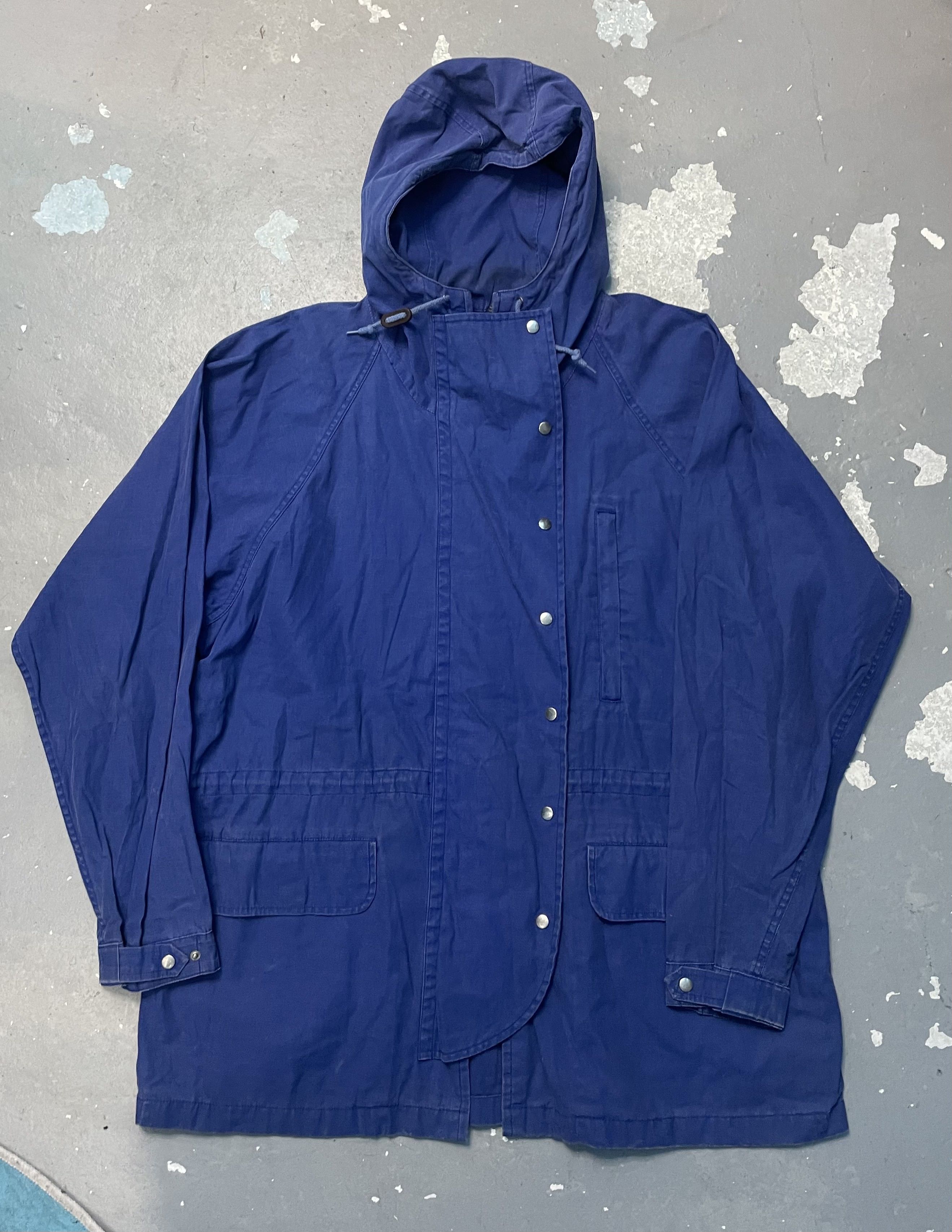 Ralph Lauren intage Ralph Lauren Navy Hooded Utility Jacket Size US L / EU 52-54 / 3 - 1 Thumbnail