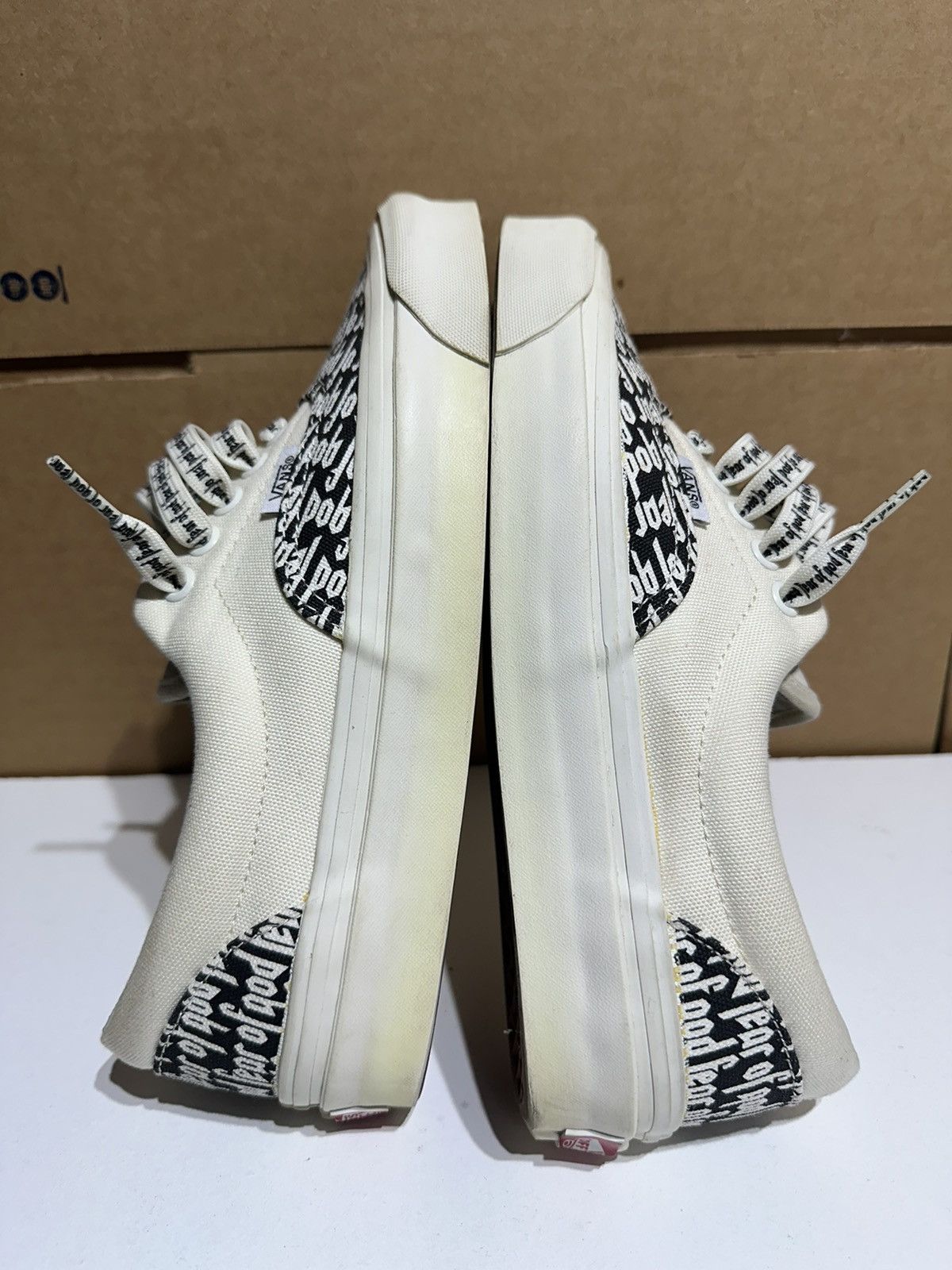 Fear of God × Vans Fear of God x Vans Era 95 DX White Black 1.0 Size US 7 / EU 40 - 4 Thumbnail