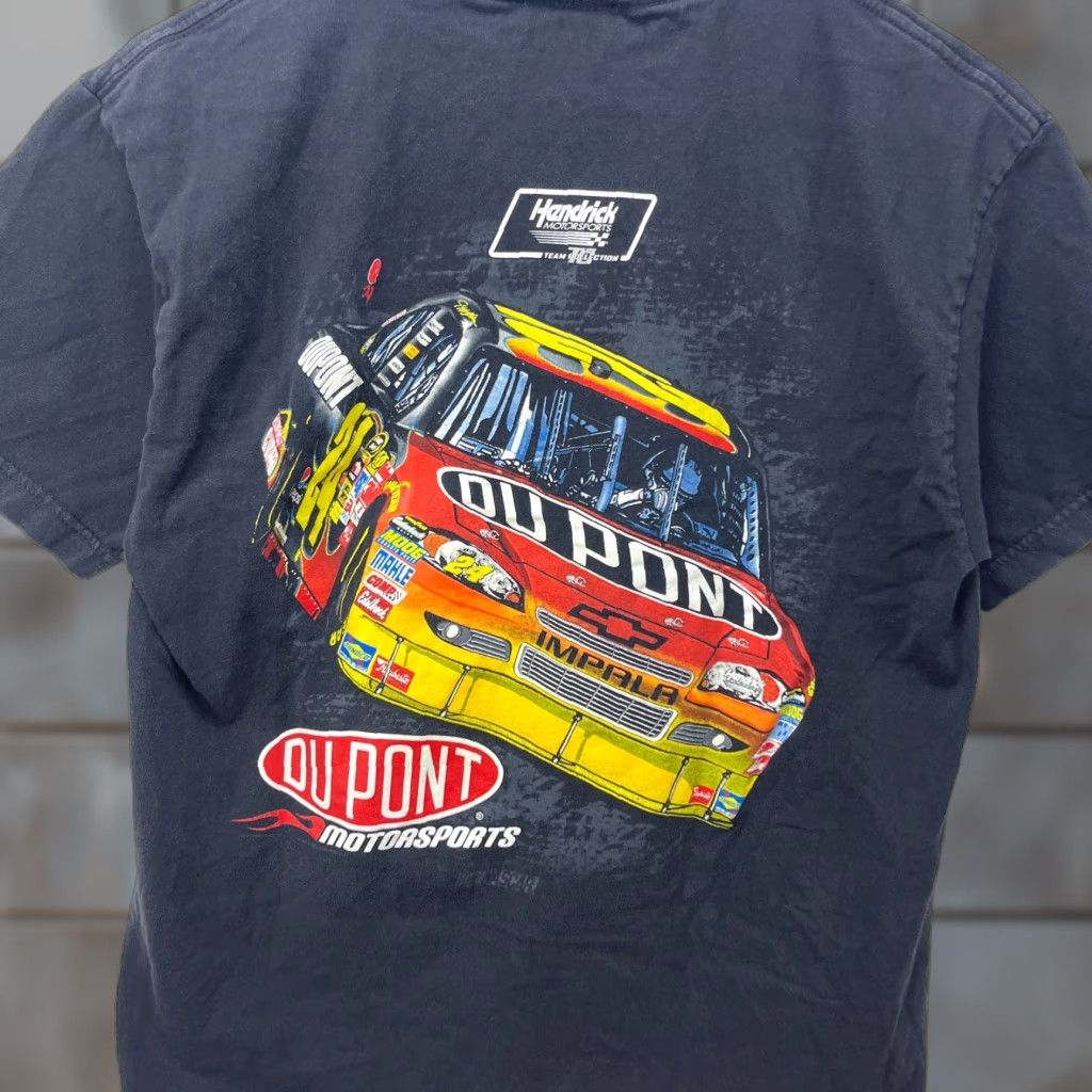 NASCAR VINTAGE NASCAR Jeff Gordon Y2K T Shirt Medium Black Mens T-Shirt NASCAR Racing Shirt M 90s Boys Mens Size US M / EU 48-50 / 2 - 1 Thumbnail