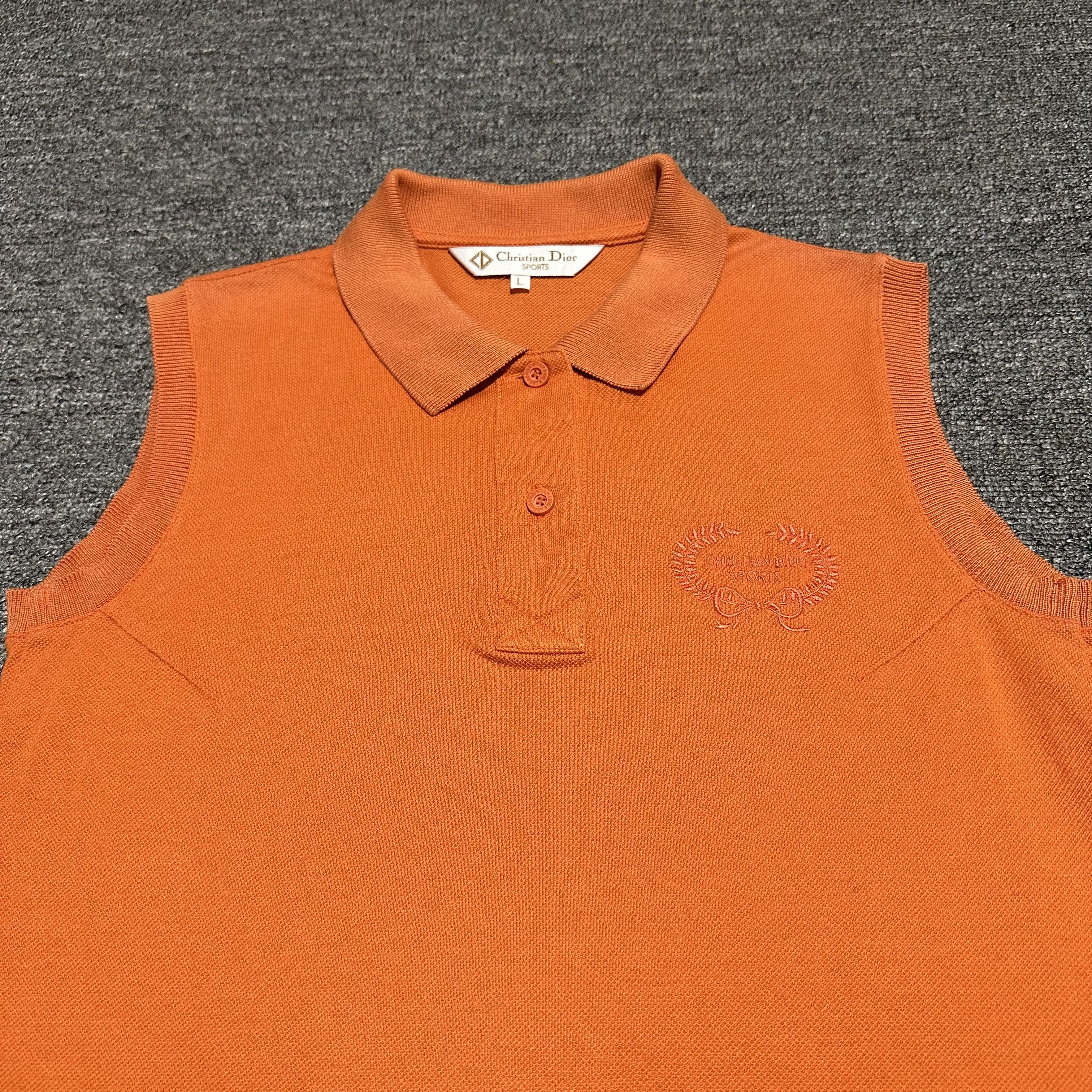 Christian Dior Monsieur × Dior Christian Dior Tank top Polo Shirts Size L / US 10 / IT 46 - 2 Thumbnail