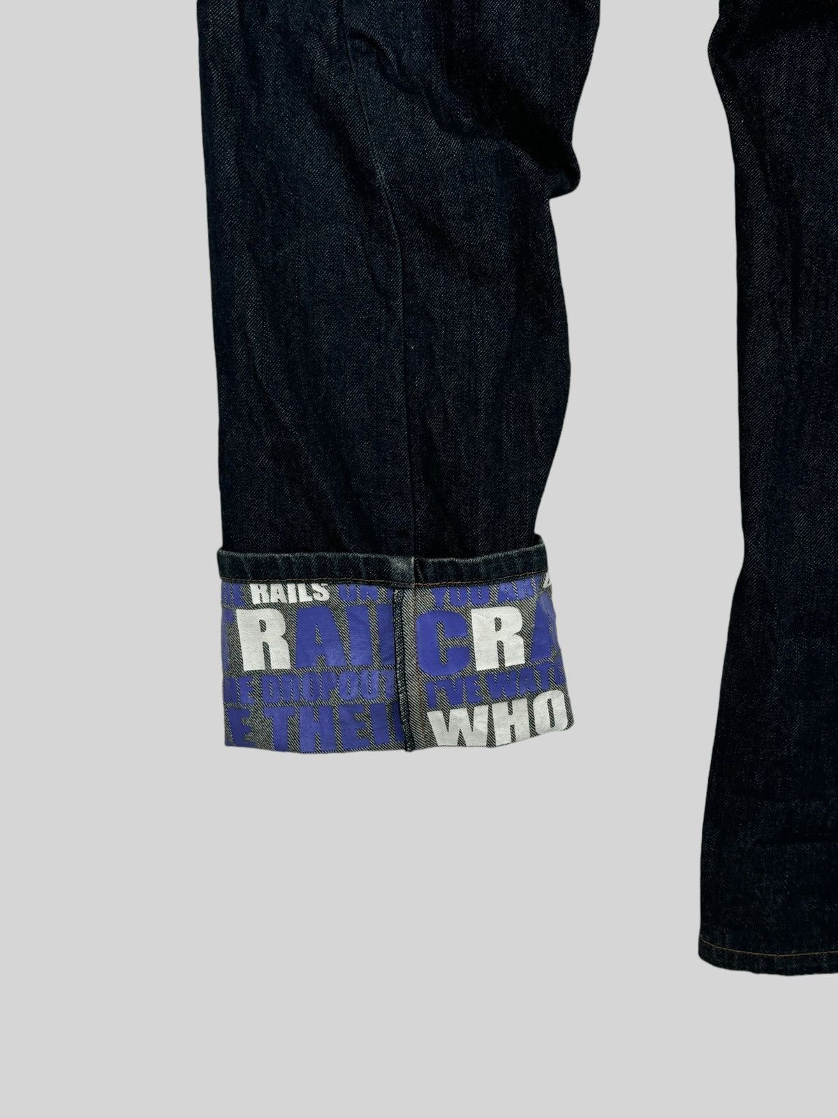 Hysteric Glamour × Japanese Brand NYLAUS CLOTHING Plaid Tartans Junya Watanabe Denim Jeans Size US 31 - 7 Thumbnail