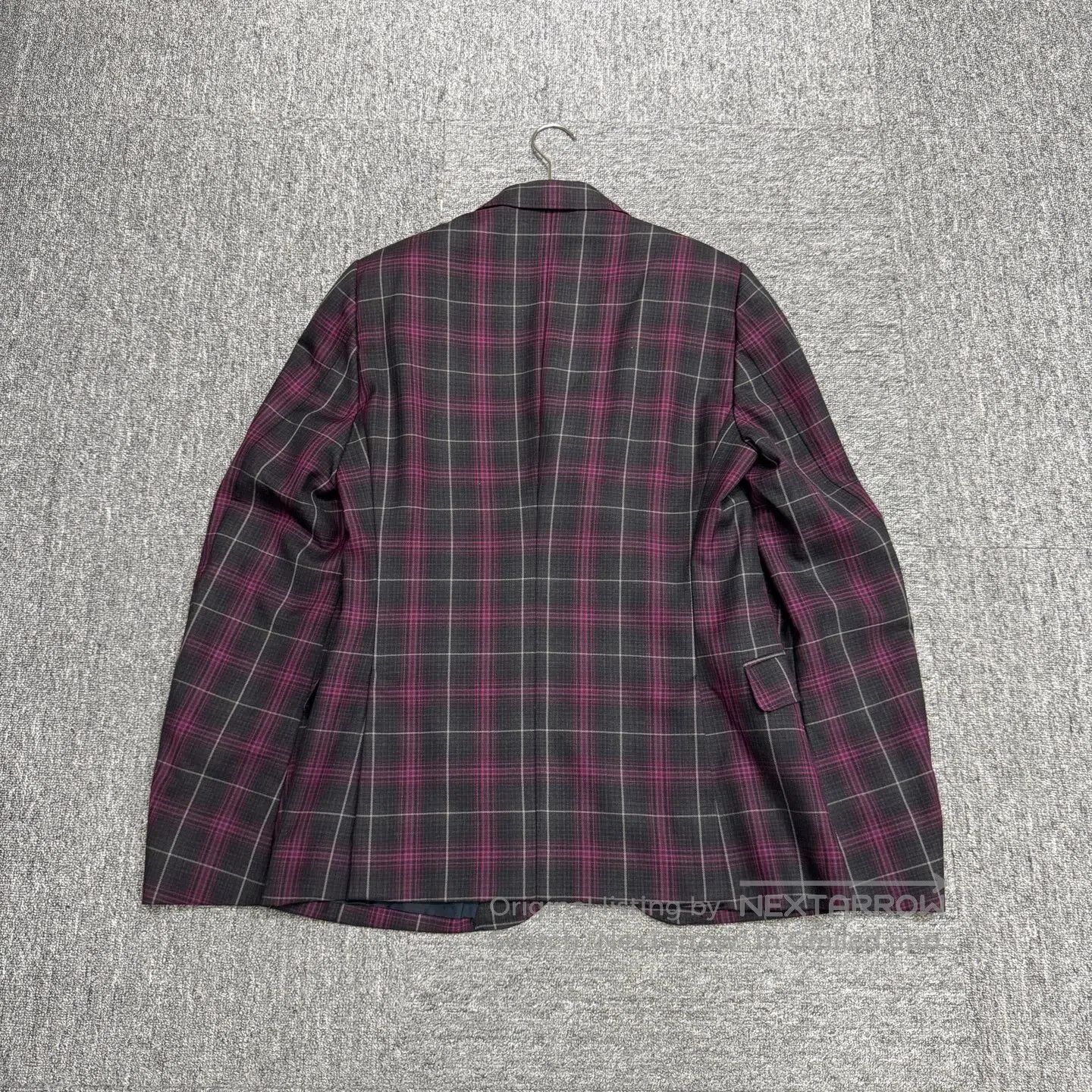 Gucci Guicci Checkered wool suit jacket| Size 46R - 2 Thumbnail