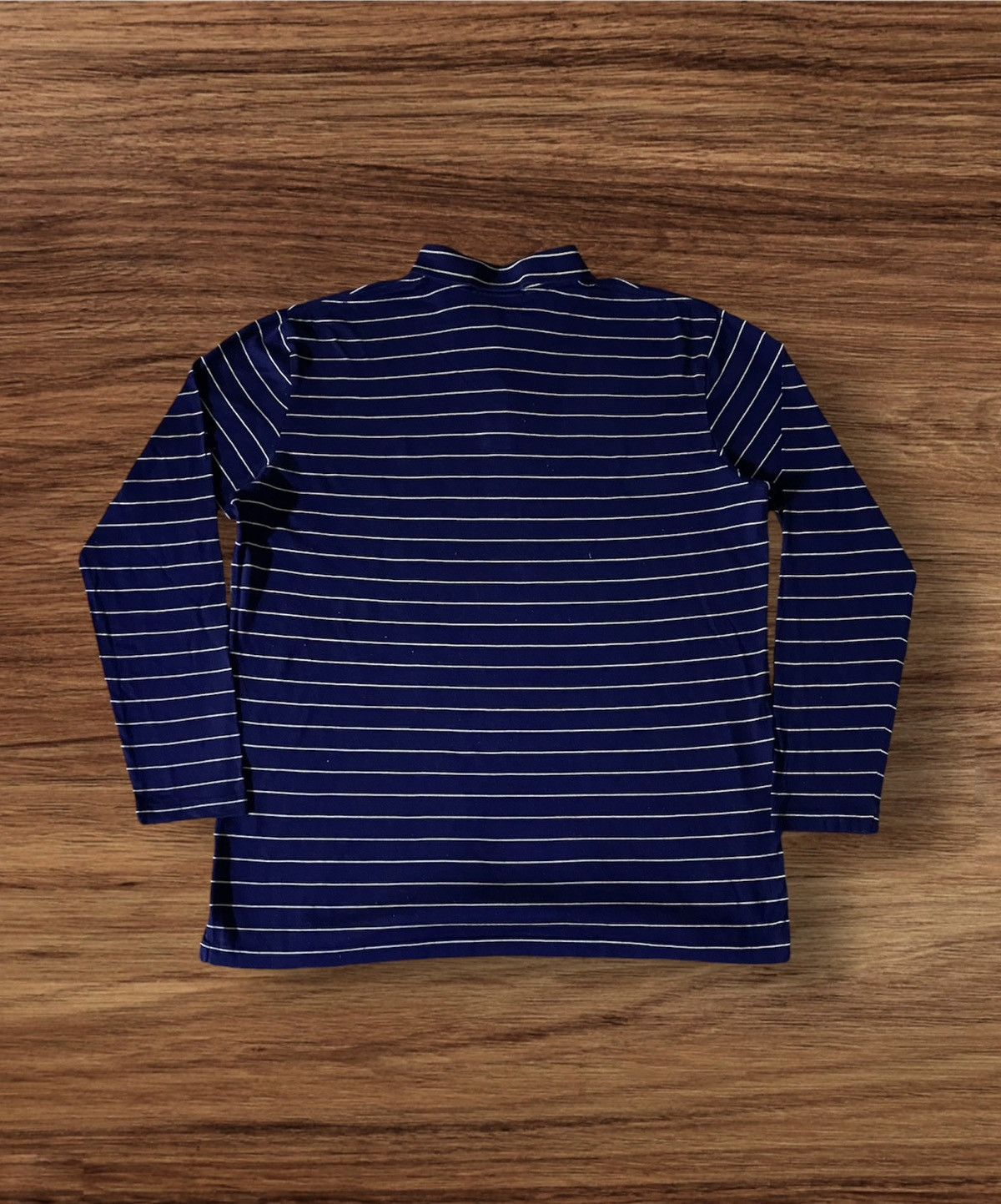 Japanese Brand × Polo Ralph Lauren × Ralph Lauren Ralph Lauren Polo Golf Striped Long Sleeve Polo Size US M / EU 48-50 / 2 - 2 Thumbnail