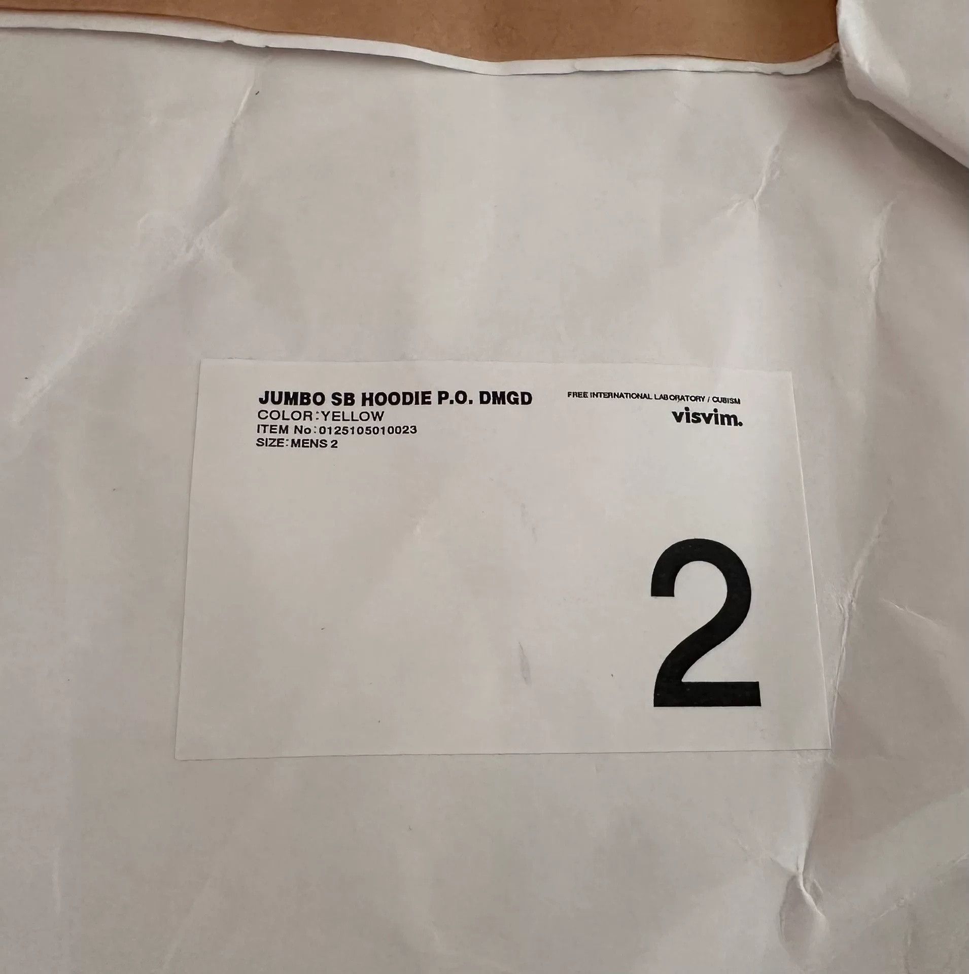 Visvim VISVIM 25SS JUMBO SB HOODIE DMGD Size US M / EU 48-50 / 2 - 4 Thumbnail