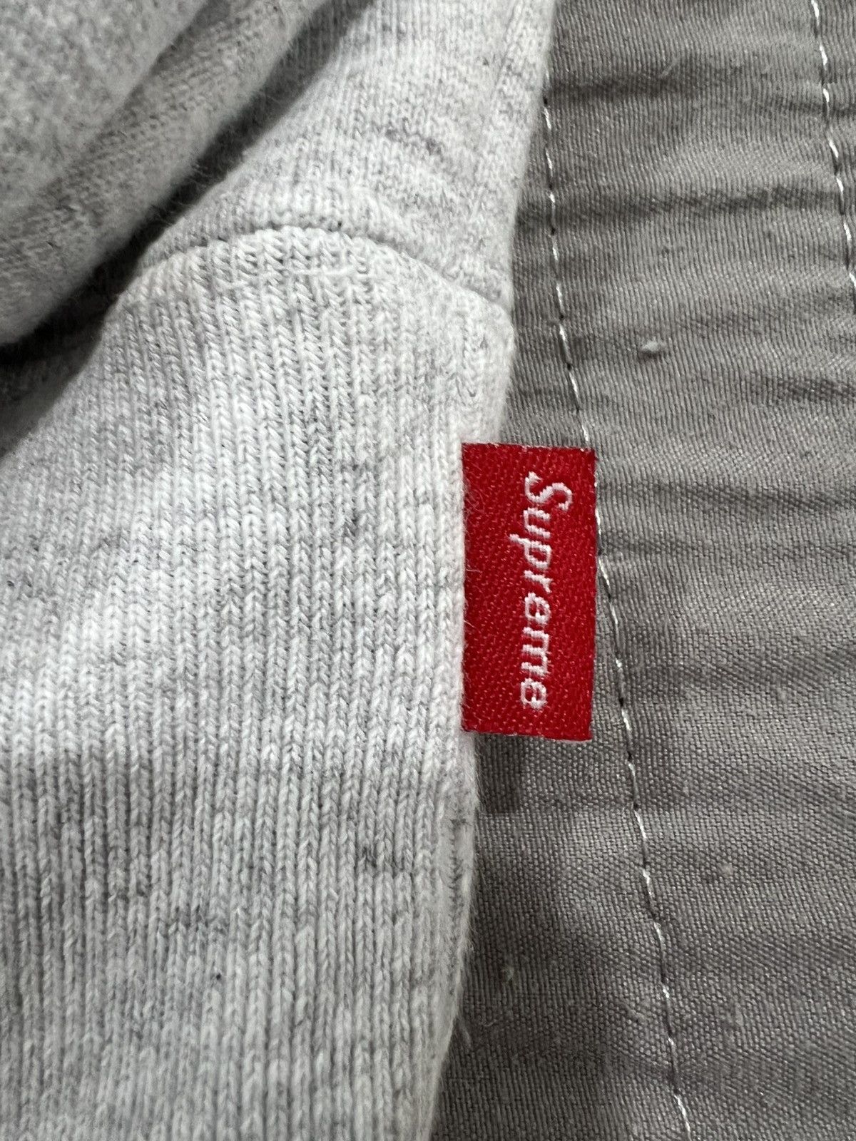 Supreme Supreme Collegiate Half Zip Pullover Ash Grey (24FW) Medium Size US M / EU 48-50 / 2 - 5 Thumbnail