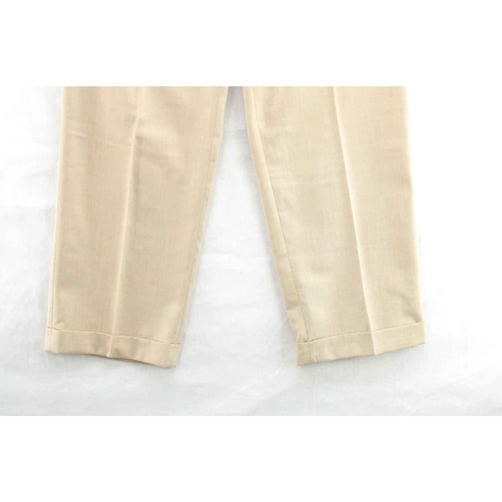 Ralph Lauren Ralph Lauren Dress Pants 34x32 Beige Tan Pleated Stright Leg Cuffed Preppy Men's Size US 34 / EU 50 - 3 Thumbnail