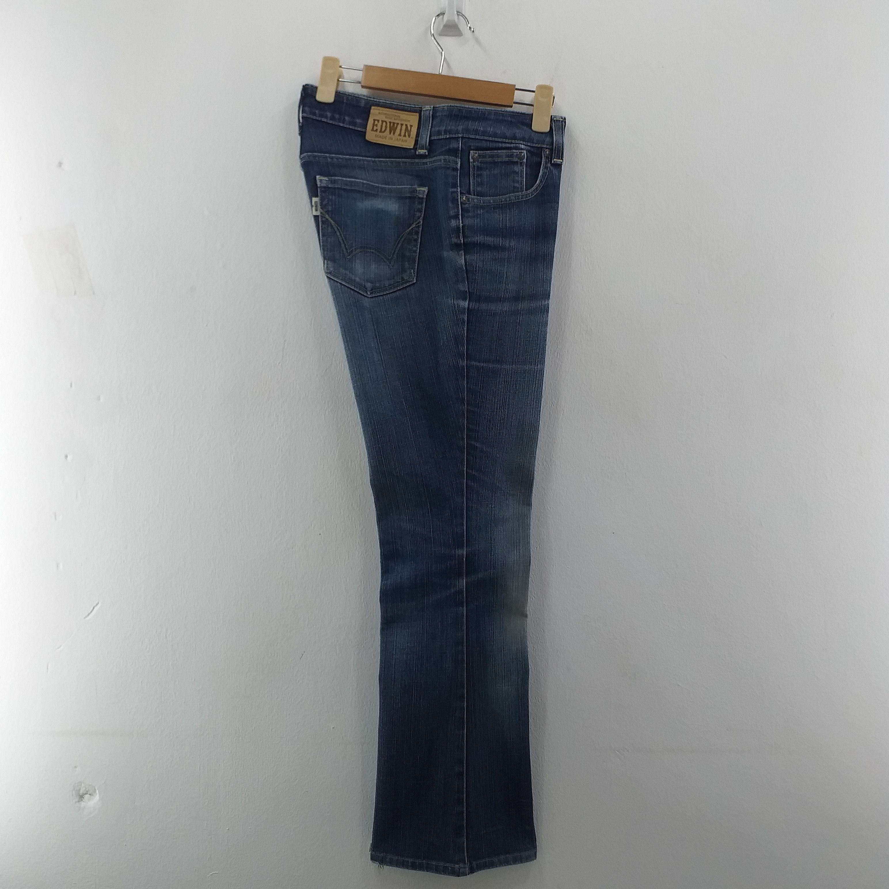 If Six Was Nine Vintage Edwin Distressed Flare Denim 31x30 -JN019 Size US 31 - 8 Thumbnail