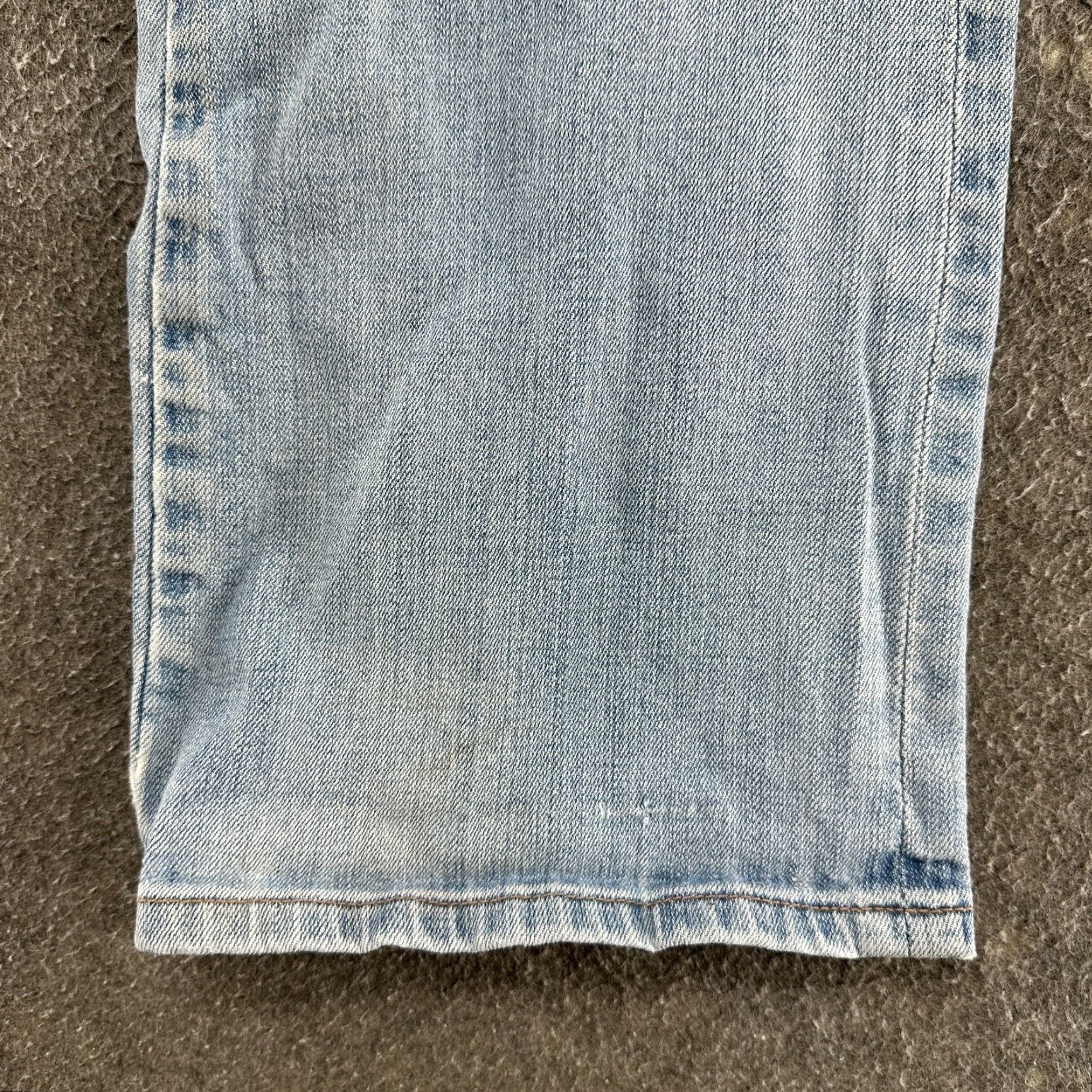 CO Cowgirl Tuff Jeans Women 33x33 Blue Buck Relaxed Bootcut Light Wash Embroidered Size 24" / US 00 / IT 34 - 7 Thumbnail
