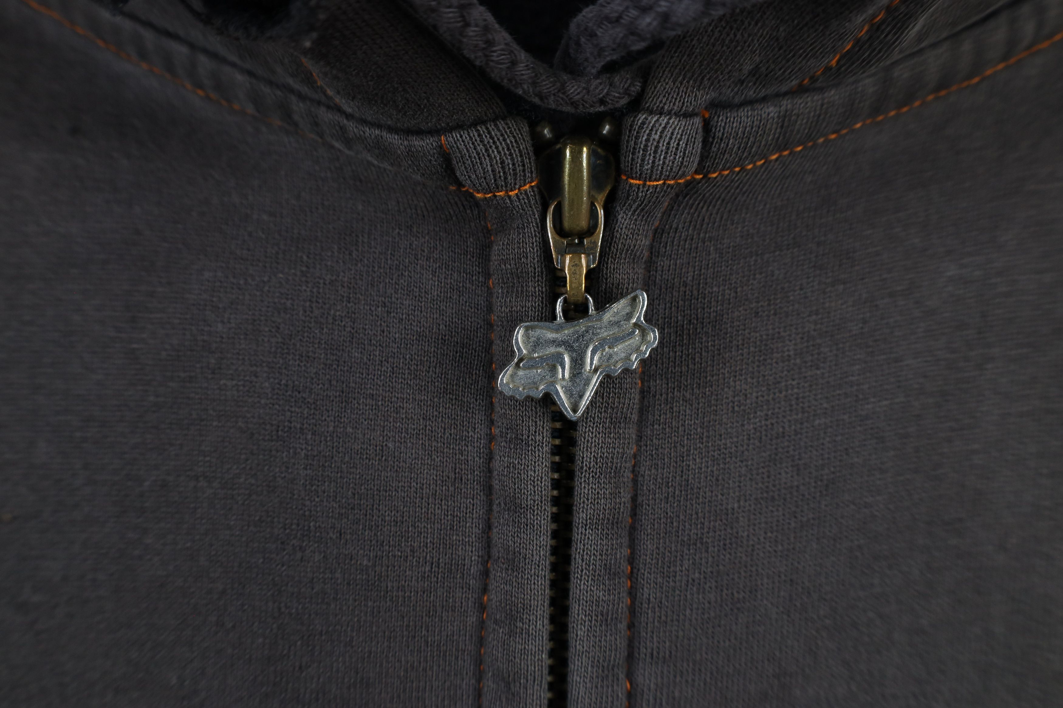 Fox Racing Vintage Fox Racing Spell Out Chain Stitch Full Zip Hoodie Size US XL / EU 56 / 4 - 11 Thumbnail