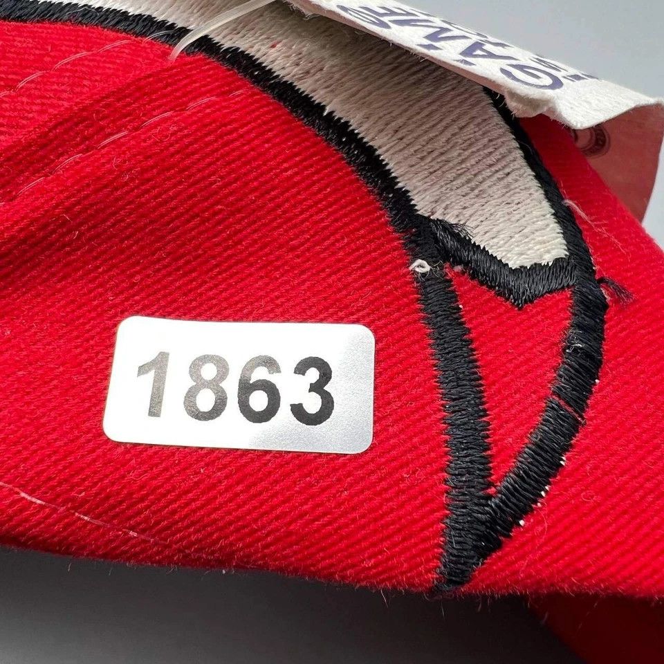 The Game × Vintage Chicago Bulls Hat Men Red The Game NBA Snap Back Cap New Size ONE SIZE - 10 Thumbnail