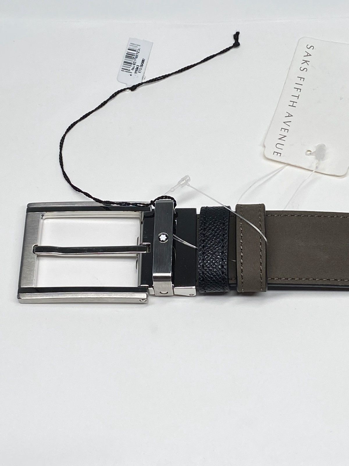 Montblanc Montblanc Trapeze Adjustable & Reversible Leather Belt Size ONE SIZE - 5 Thumbnail